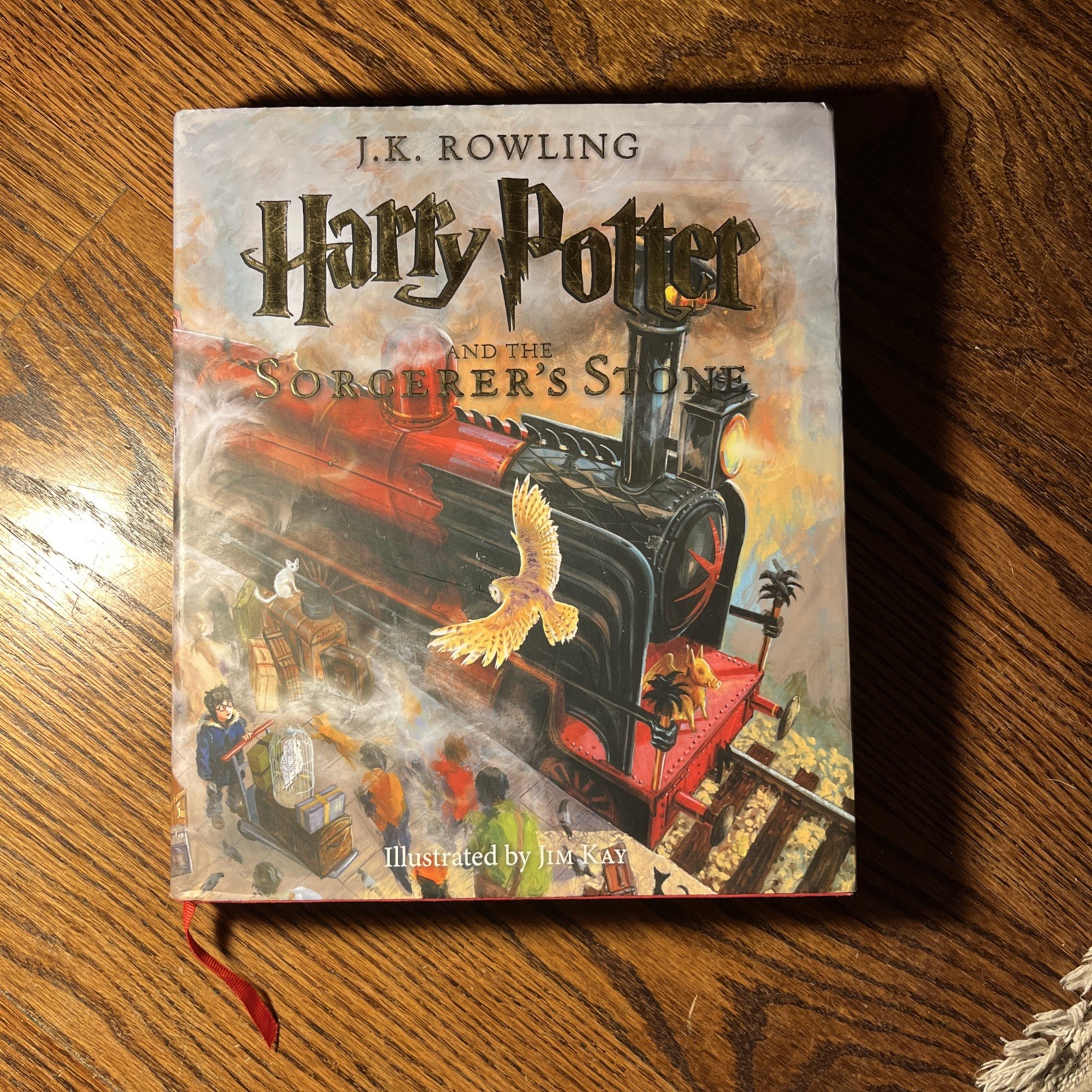 U.S. 1st Illustrated Edition, 1st Print, Harry Potter and the Sorcerer’s Stone