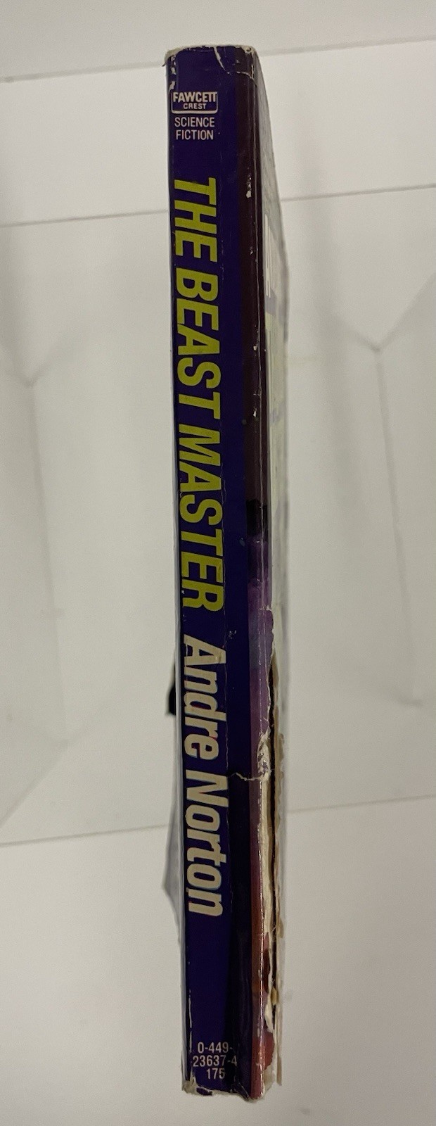 1959 THE BEAST MASTER by Andre Norton Fawcett Crest Paperback