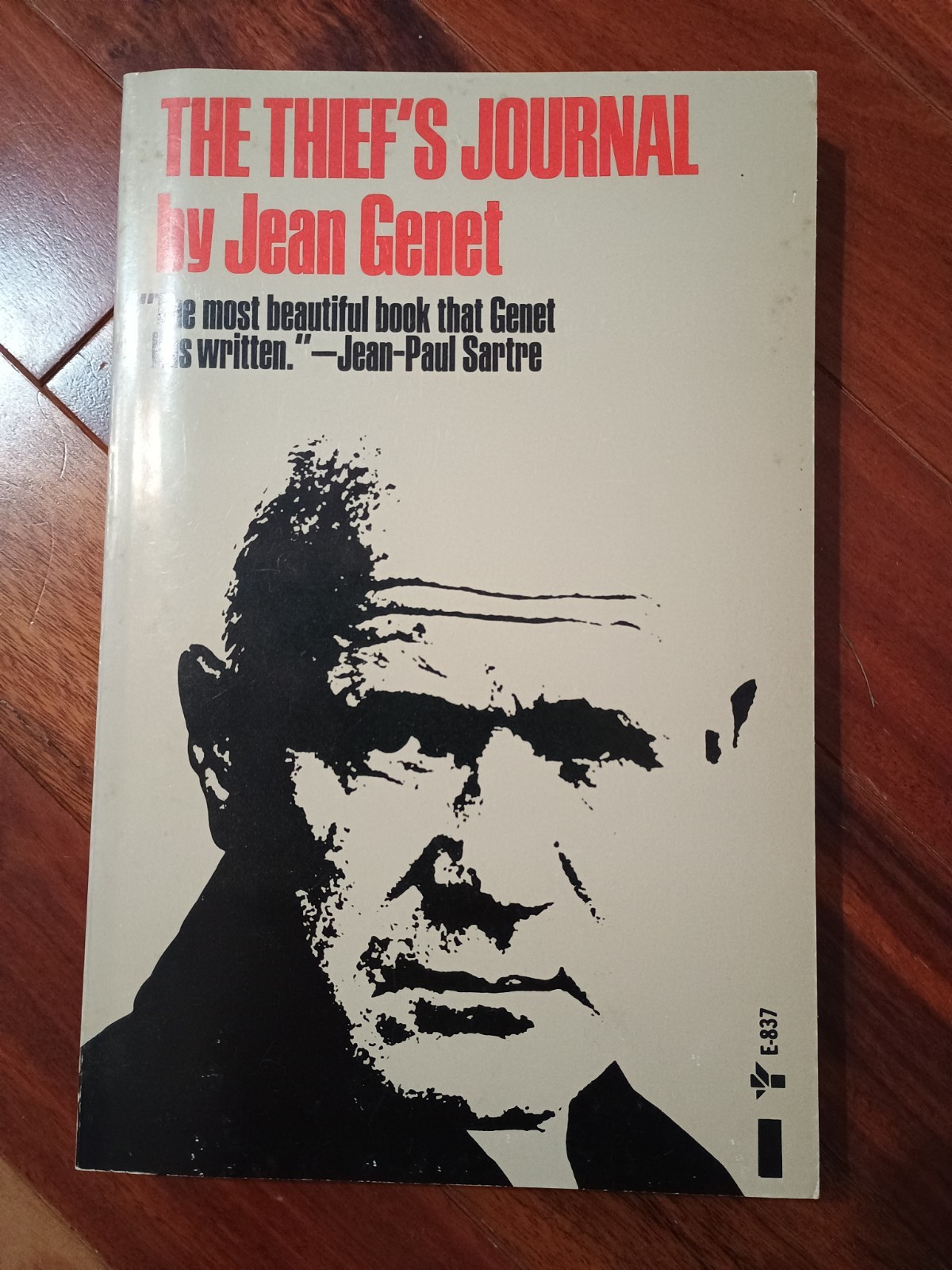 The Thief’s Journal By Jean Genet 1st U.S. Edition 1964 Jean-Paul Sartre VG