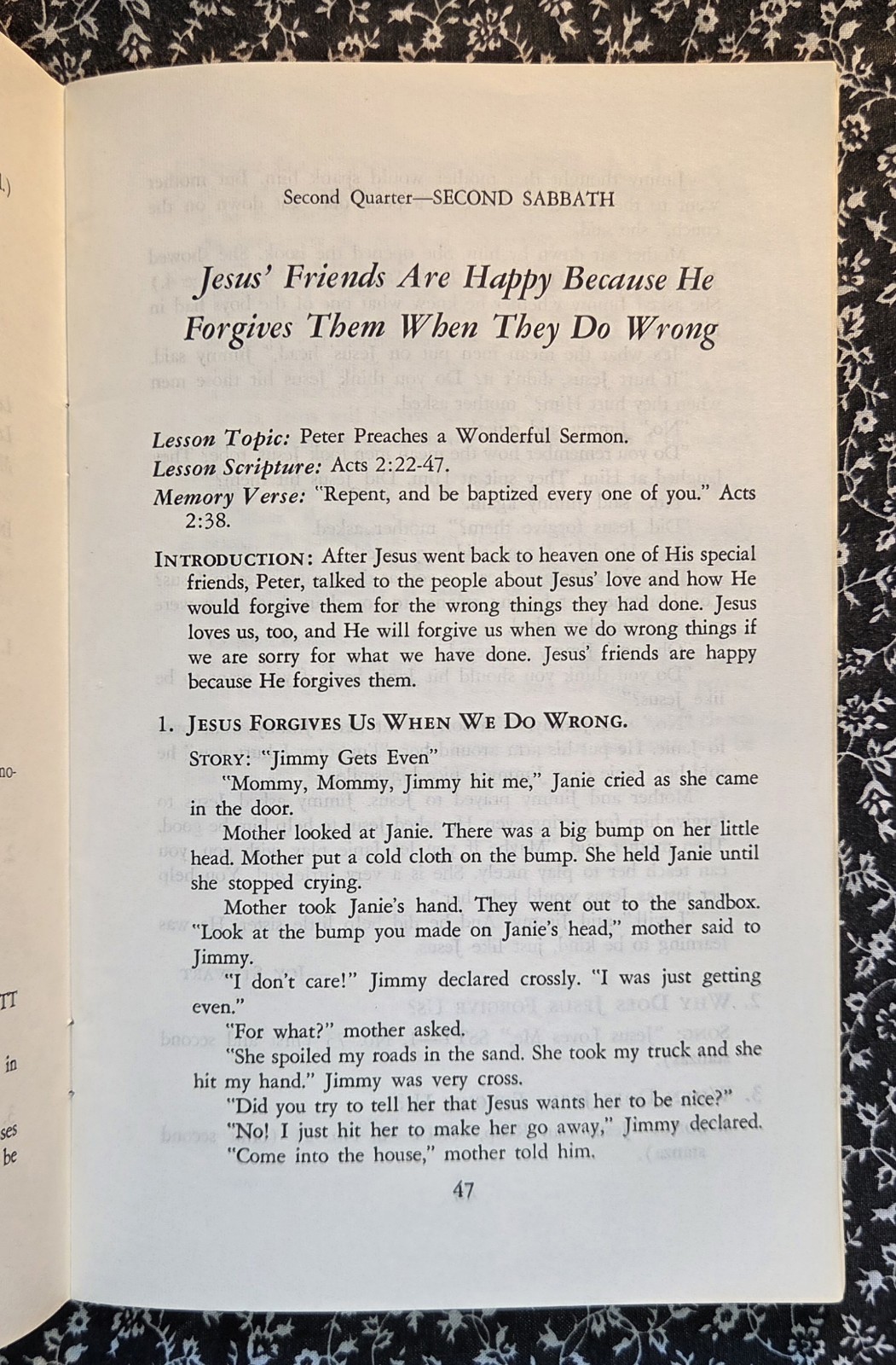 Program Helps For Kindergarden Leaders, Book Three, Review and Herald, SDA, 1961