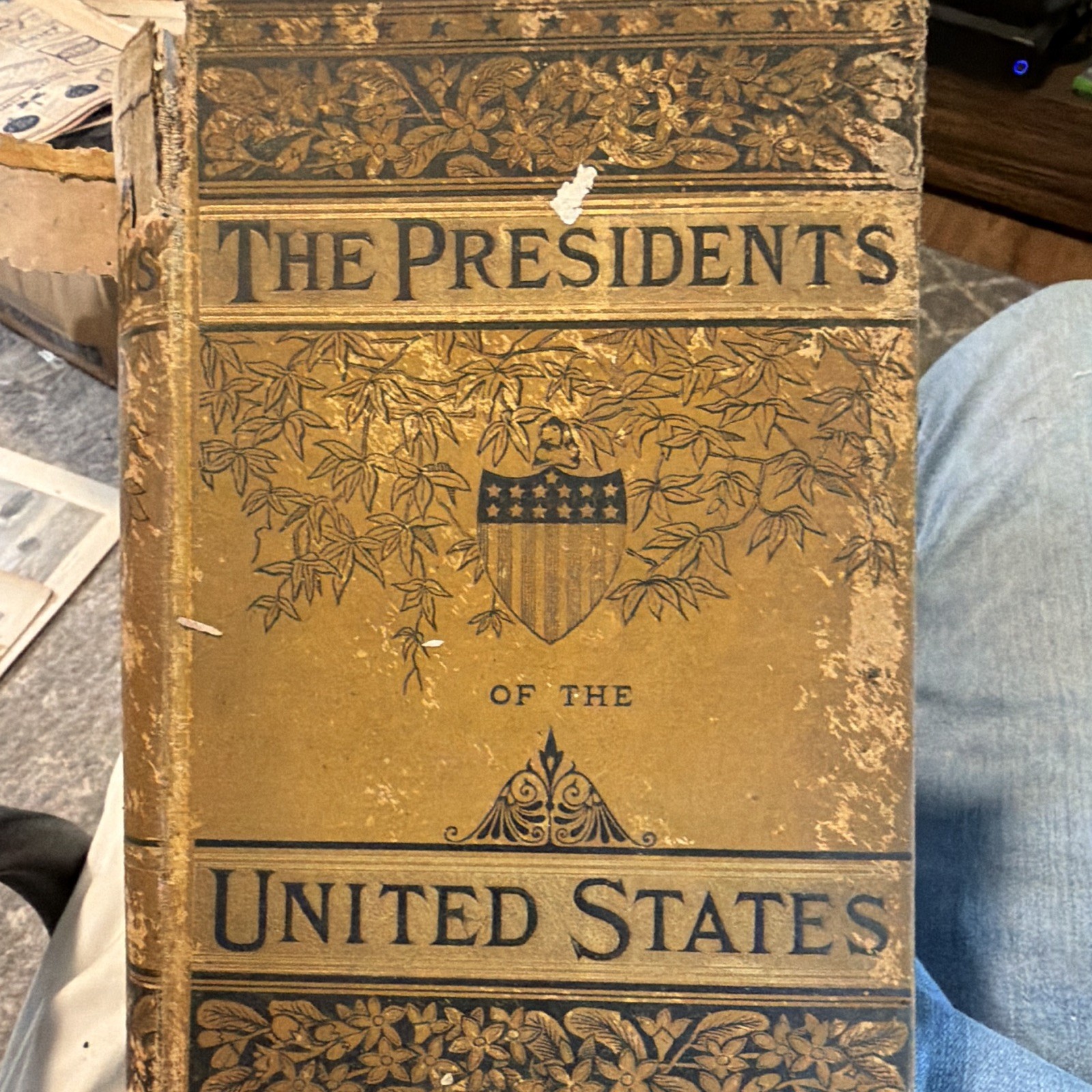 Abbott & Conwell 1881 Lives of the Presidents of the United States Book
