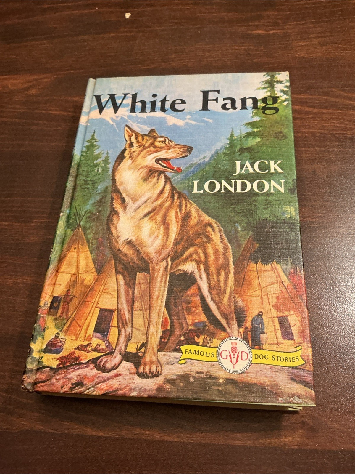 WHITE FANG ~ by Jack London ~ 1933 ~ HC ~ Grosset & Dunlap – Clean No Marks