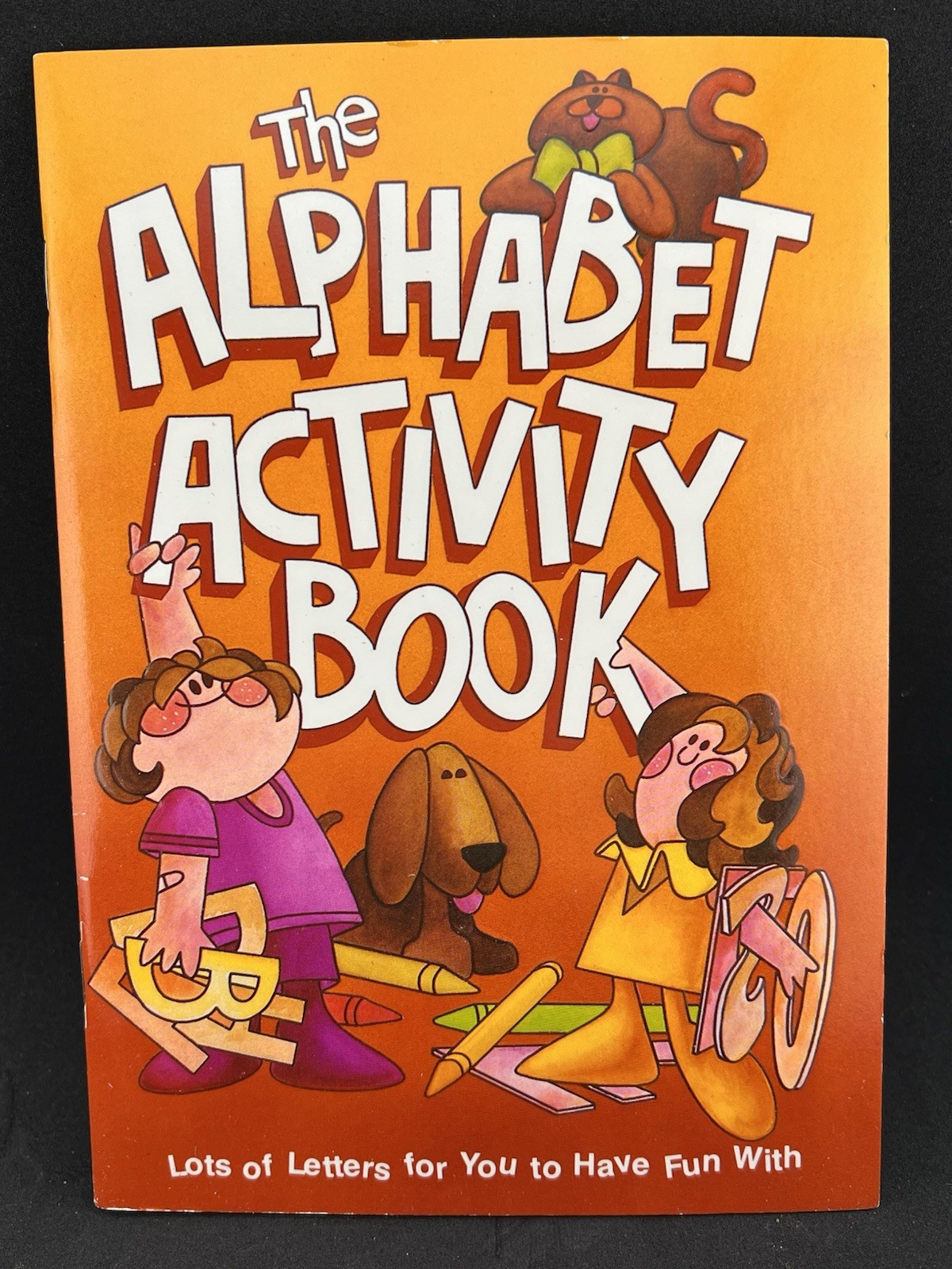 Vintage Hallmark The Alphabet Activity Book Coloring Dot-to-Dot, Crossword – New