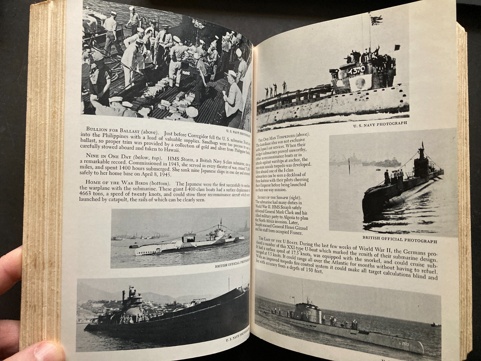 Subs & Submariners by A. Whitehouse 1961 1st Ed. HC Copy of Capt. C. MacDonald!!