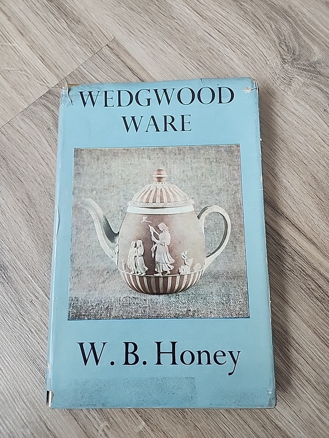 RARE OLD Wedgwood Ware W. B. Honey GD HC DJ Book 1949 Grover Porcelain Pottery