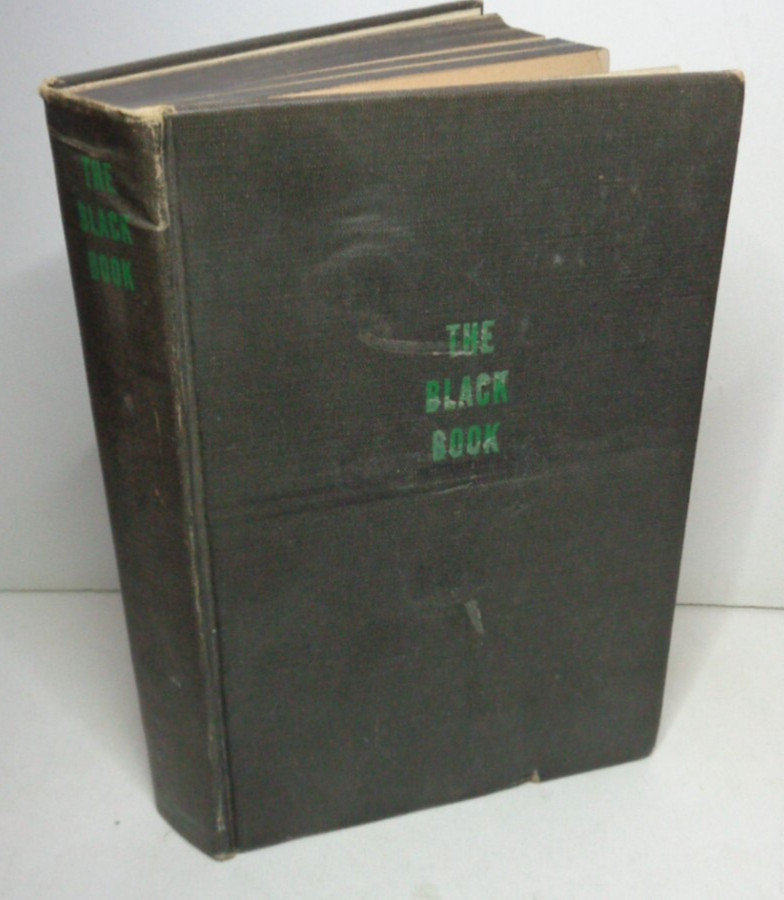 Very Rare 1946 The Black Book The Nazi Crime Against The Jewish People 560 Pages