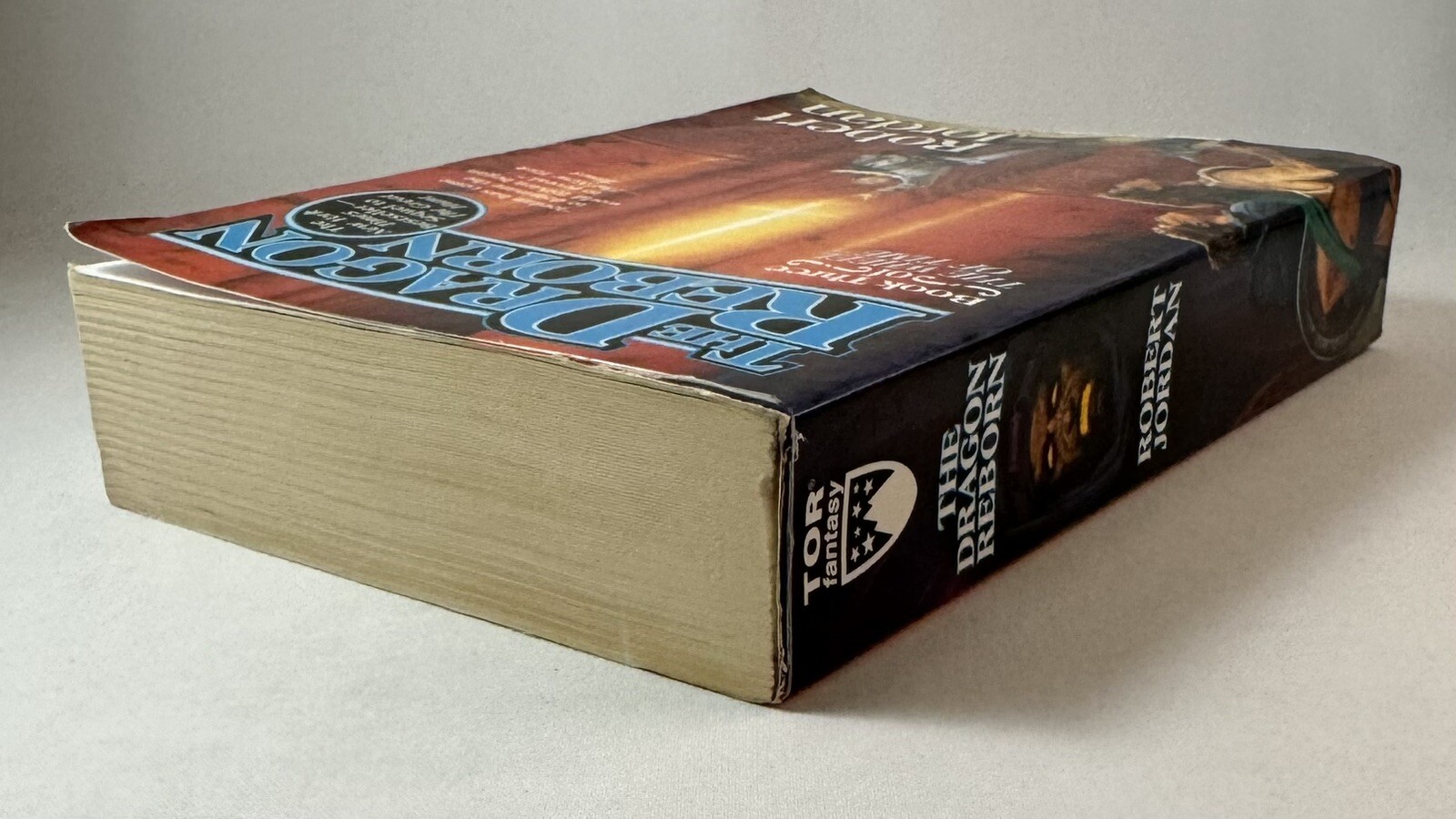 The Dragon Reborn-Robert Jordan-SIGNED!-INSCRIBED!-First/1st TPB-Bk 3-VERY RARE!