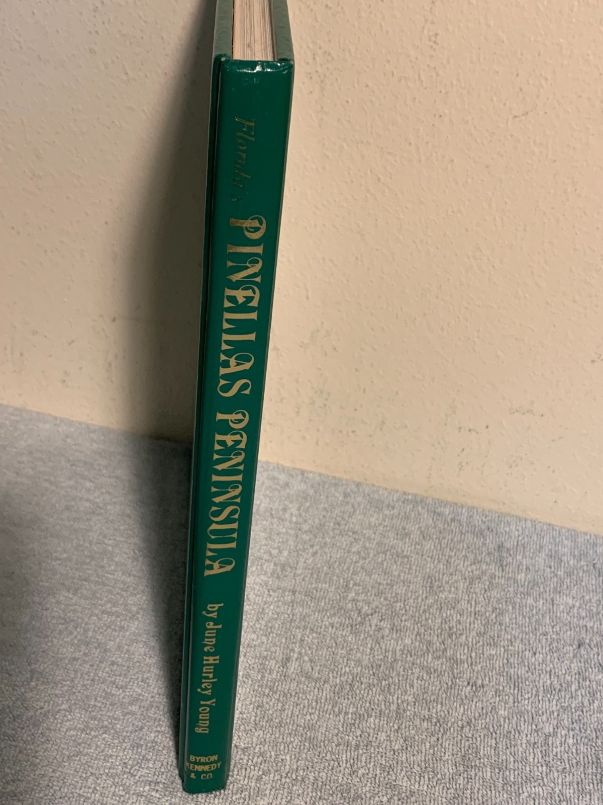 Florida’s Pinellas Peninsula (1984 Illustrated Hardcover) Florida History