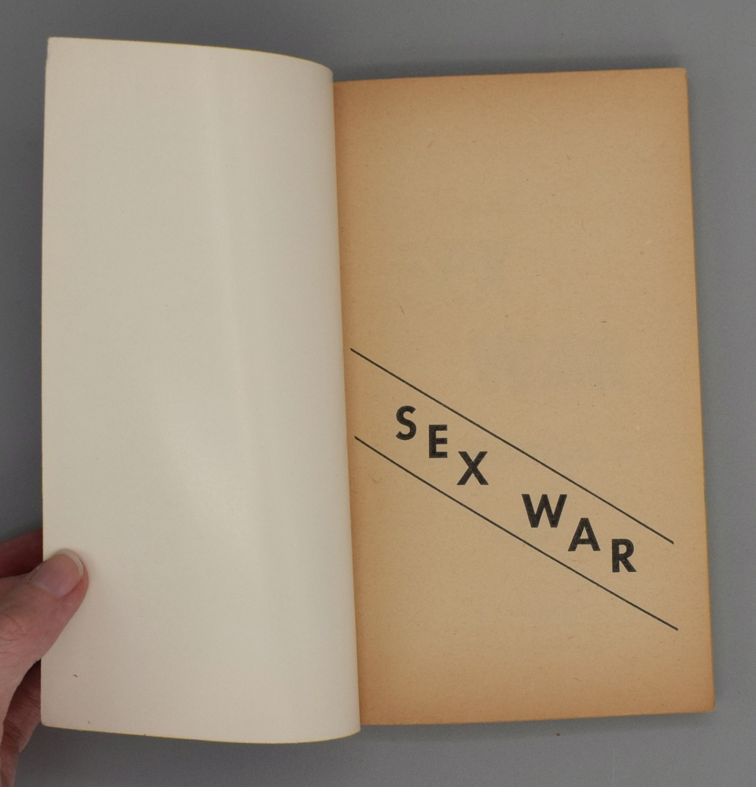 Sam Merwin 1960 The Sex War Between the Sexes Beacon Book BB 284 Pulp Paperback