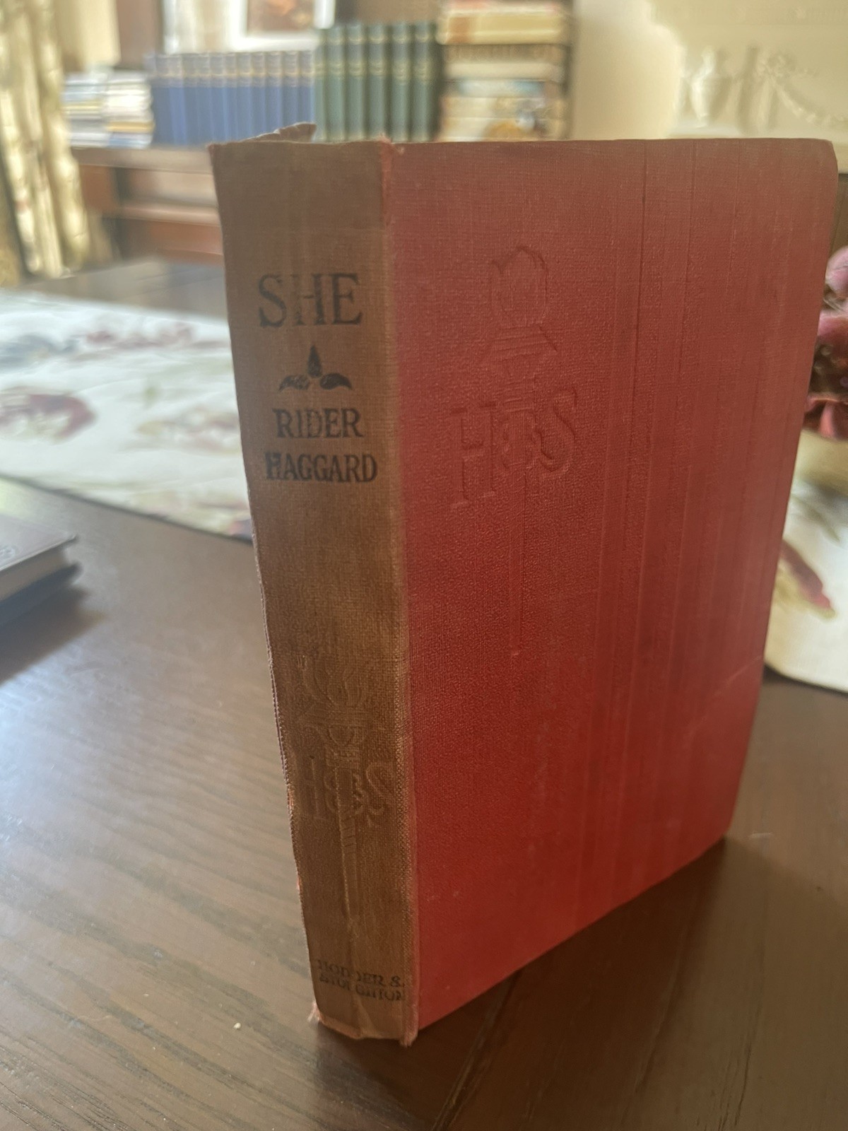 She By H. Rider Haggard Hodder & Stoughton 1919 Rare Antique Book