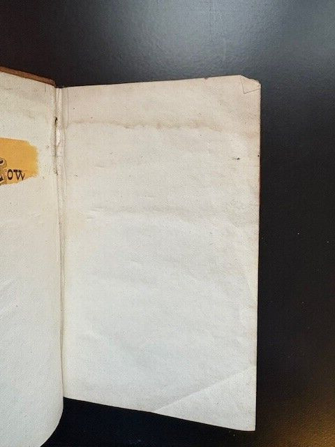 RARE 1838 FIRST EDITION *The Wall’s End Miner* J. Everett FULL LEATHER Good