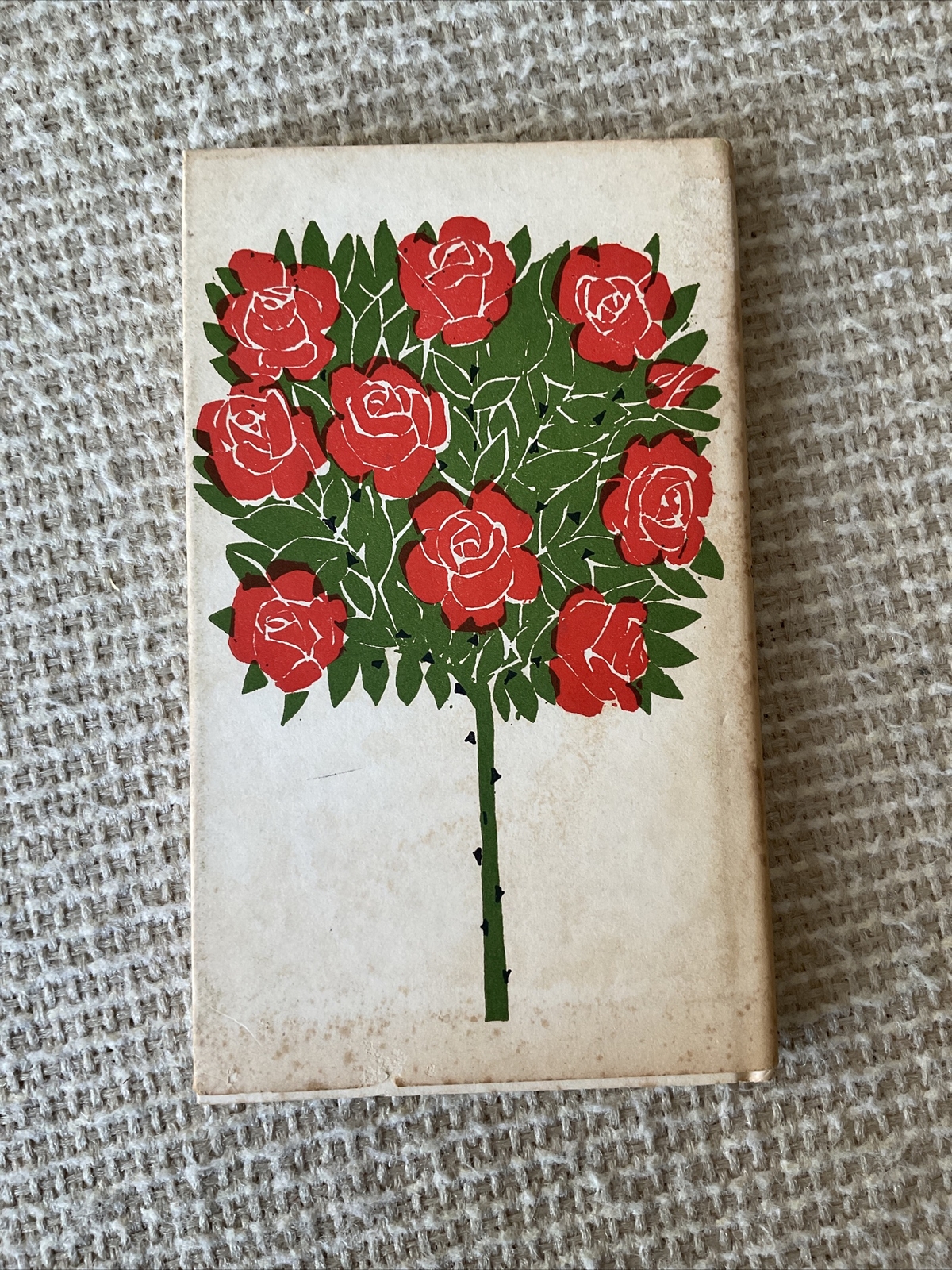 Flower Thoughts a Selection Eric Carle Peter Pauper Press Book 1967 Dust Jacket