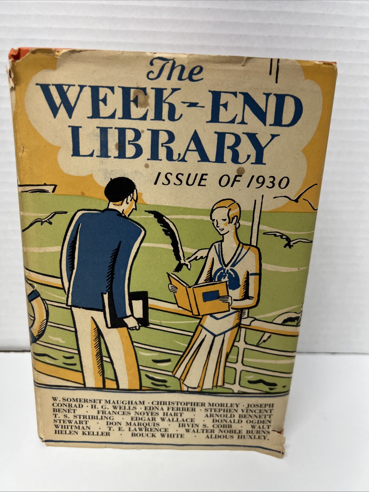 The Weekend Library Issue of 1930, First Edition/First Print HB/DJ 96 Years Old