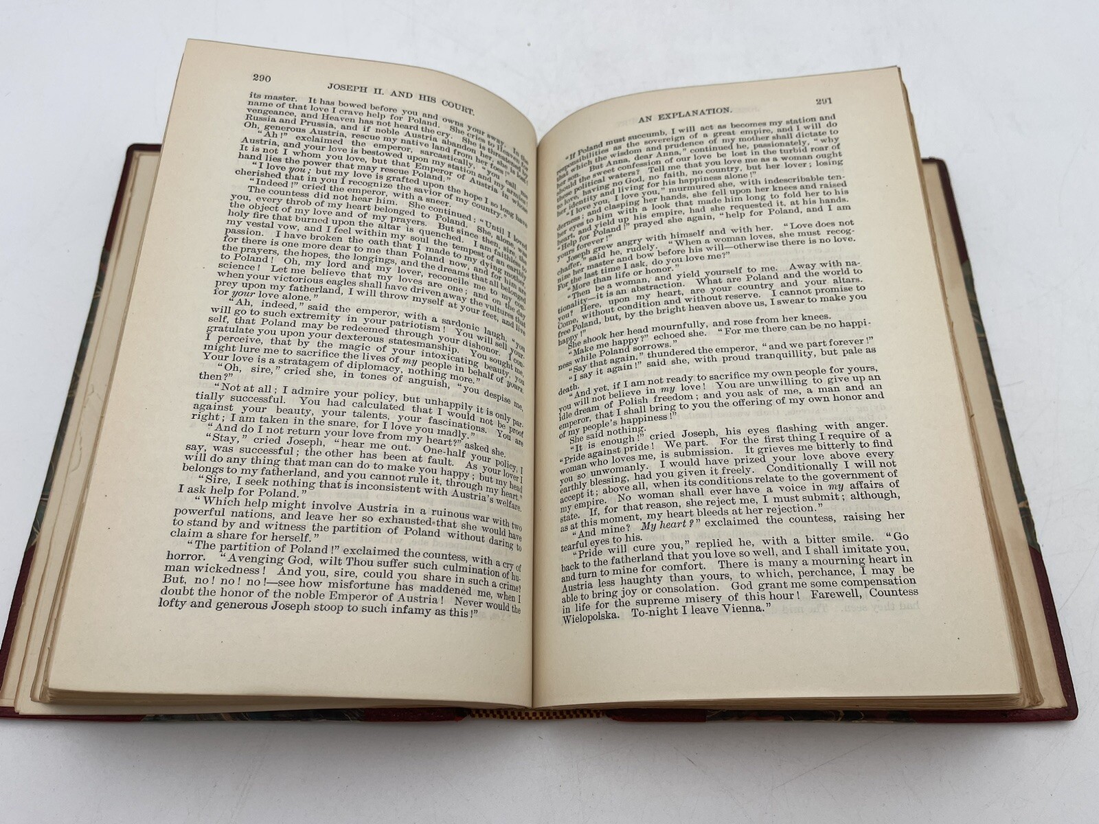 Joseph II and His Court By L. Muhlbach Vintage Hardcover 1899 D. Appleton & Co.