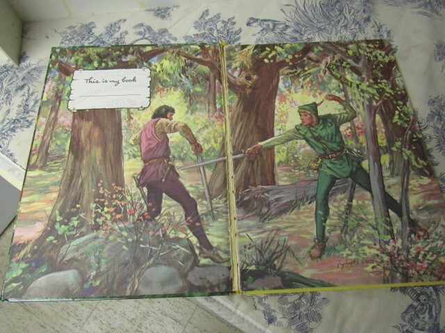 Vtg. 1953 Adventures of Robin Hood by Eleanor Graham Vance Childrens Book