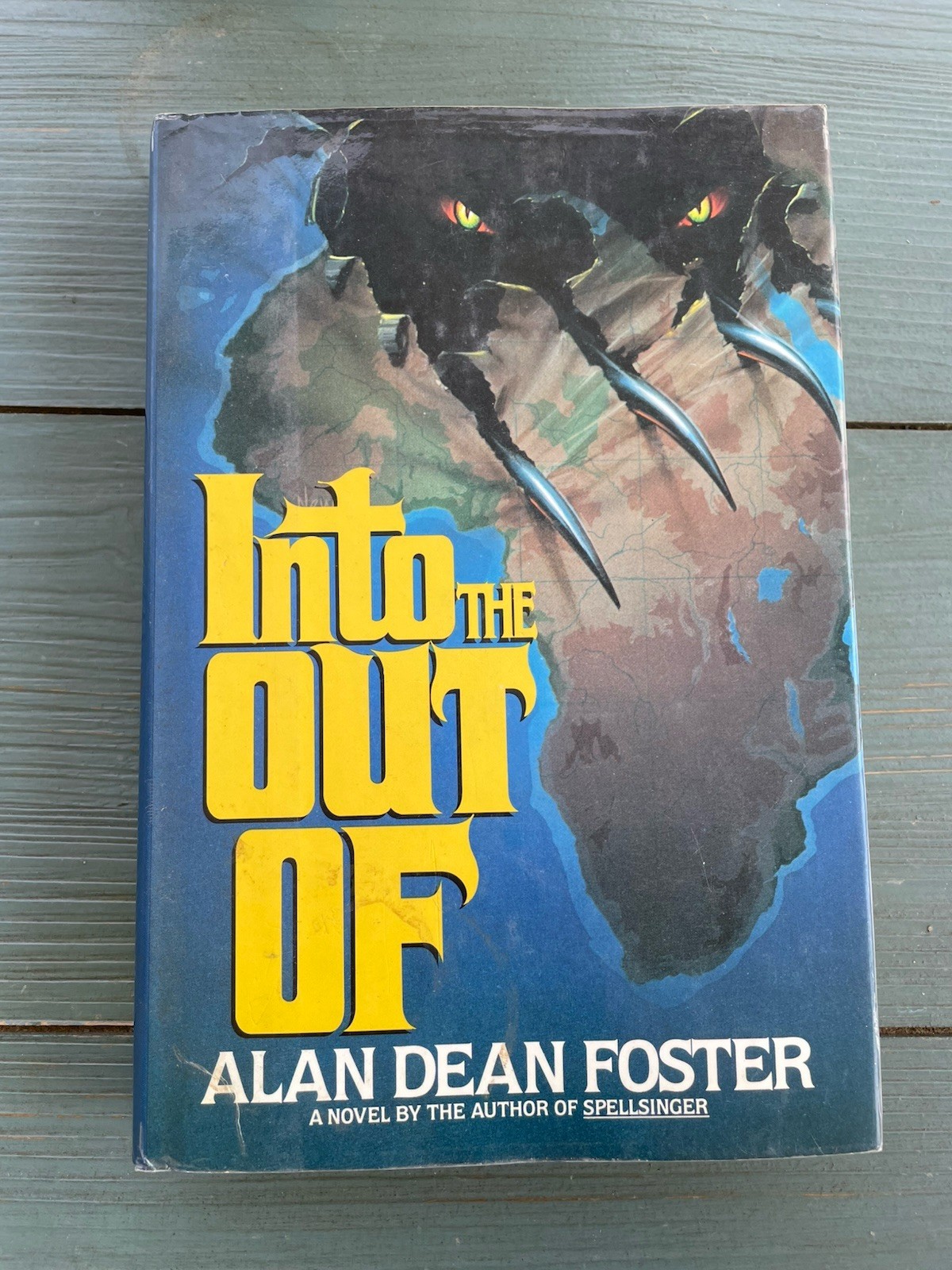 Into The Out Of by Alan Dean Foster (Hardcover, 1986) 1st Edition 1st Printing
