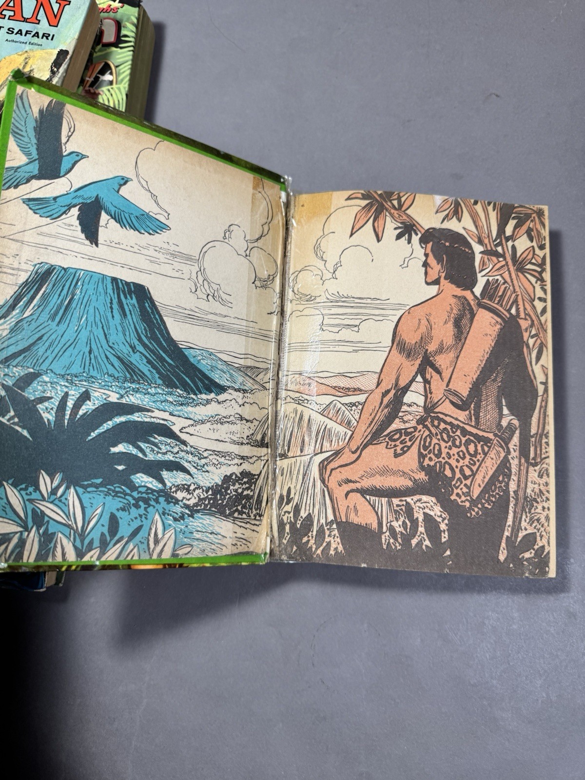 Lot of Vintage Tarzan Big Little Books Whitman Publishing Company