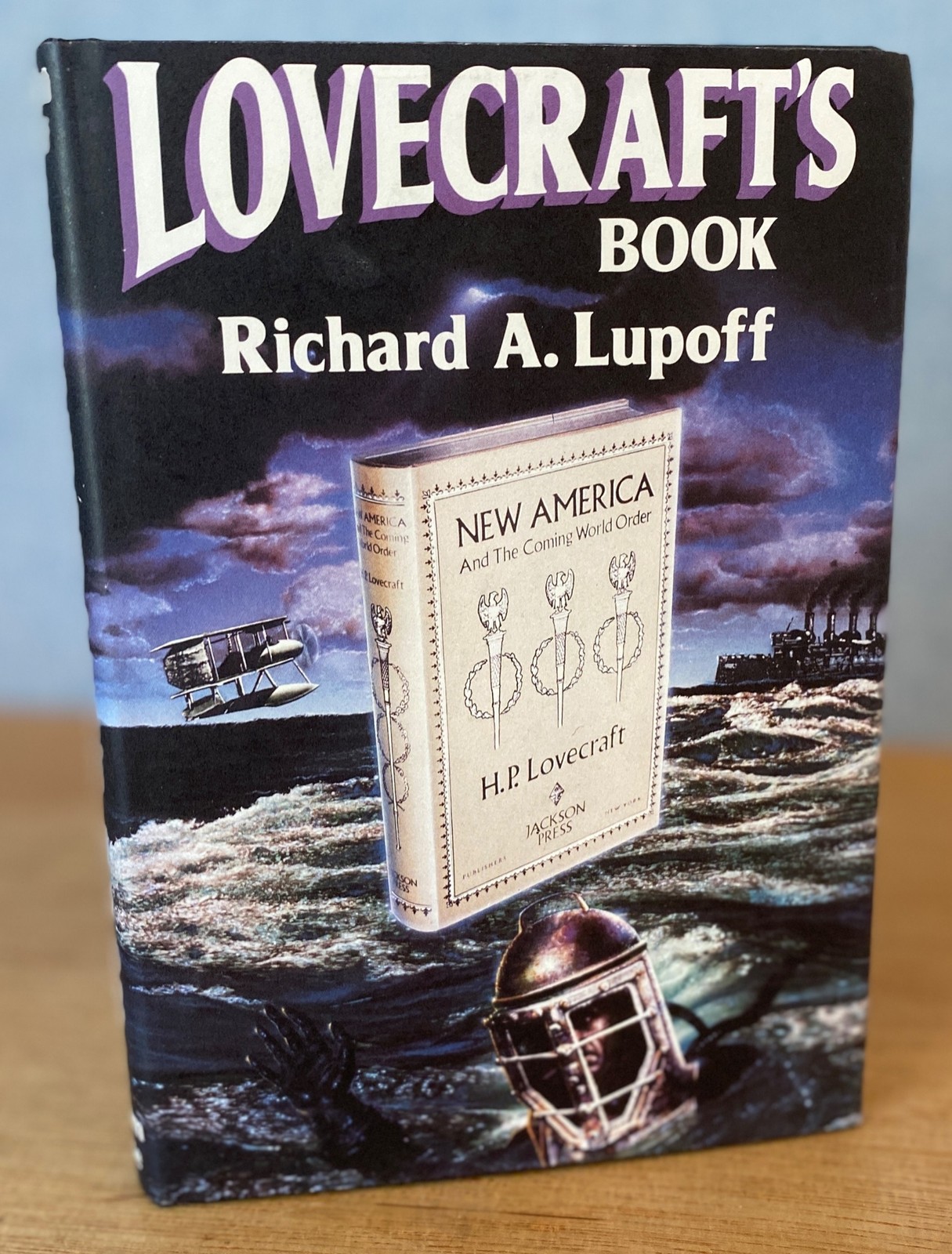 LOVECRAFT’S BOOK by Richard A. Lupoff 1985 1st Ed. Arkham House
