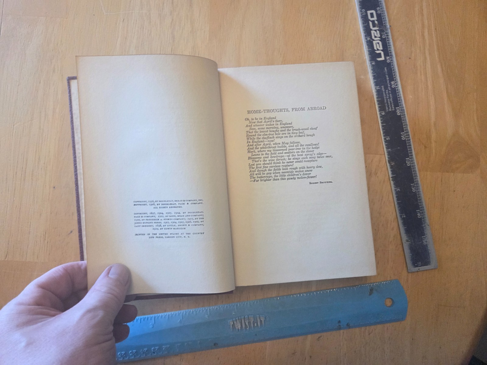 The University Library – Volume VII – John Huston Finlay – 1936 Doubleday Hardco
