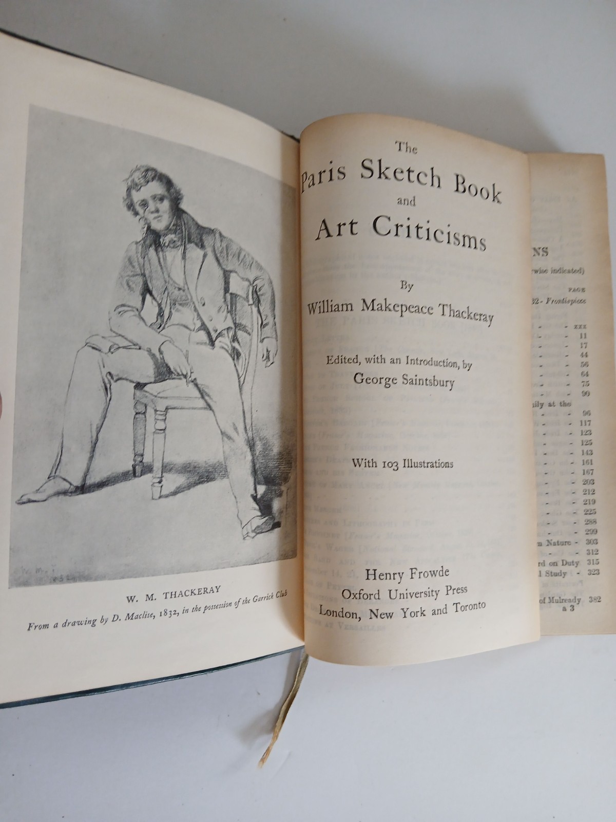 14 GREEN LEATHERBOUND THACKERAY Published by Henry Frowde, Early 1900s.