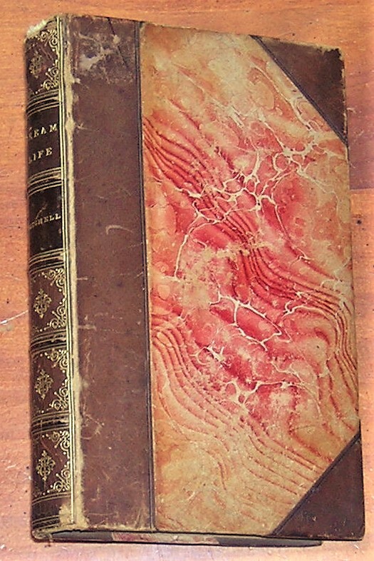 DREAM-LIFE Fable of the Seasons by Ik Marvel Donald G Mitchell 1891 Leather Book