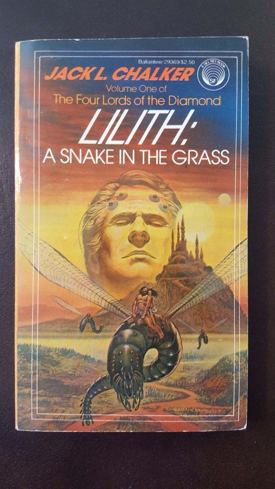 Jack L. Chalker, „Lilith: Snake in the grass,“ 1981, Del Rey 345-29369, VG+, 1st