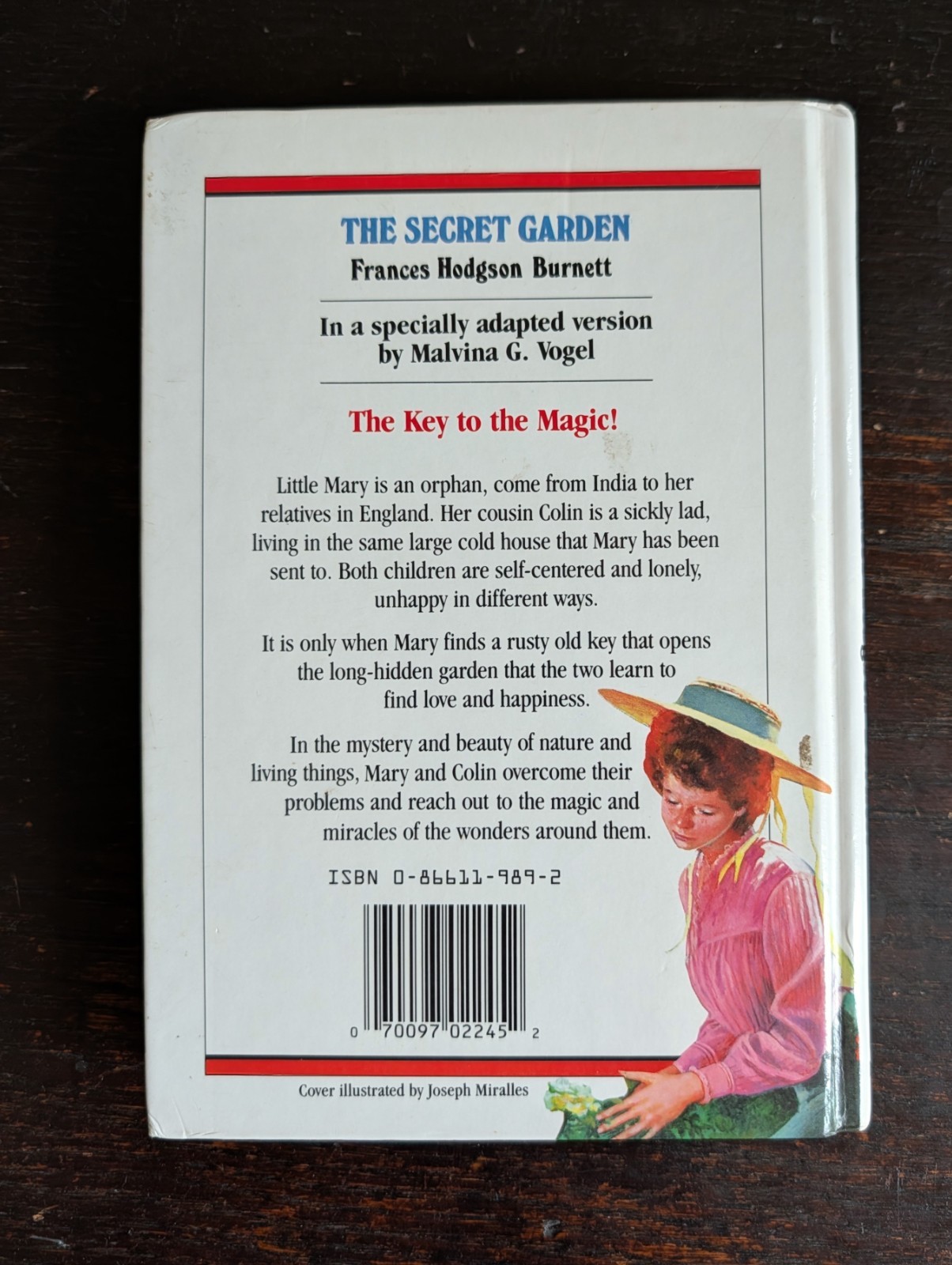 Hardcover THE SECRET GARDEN by Frances Hodgson Burnett ~ Clean and unmarked ~