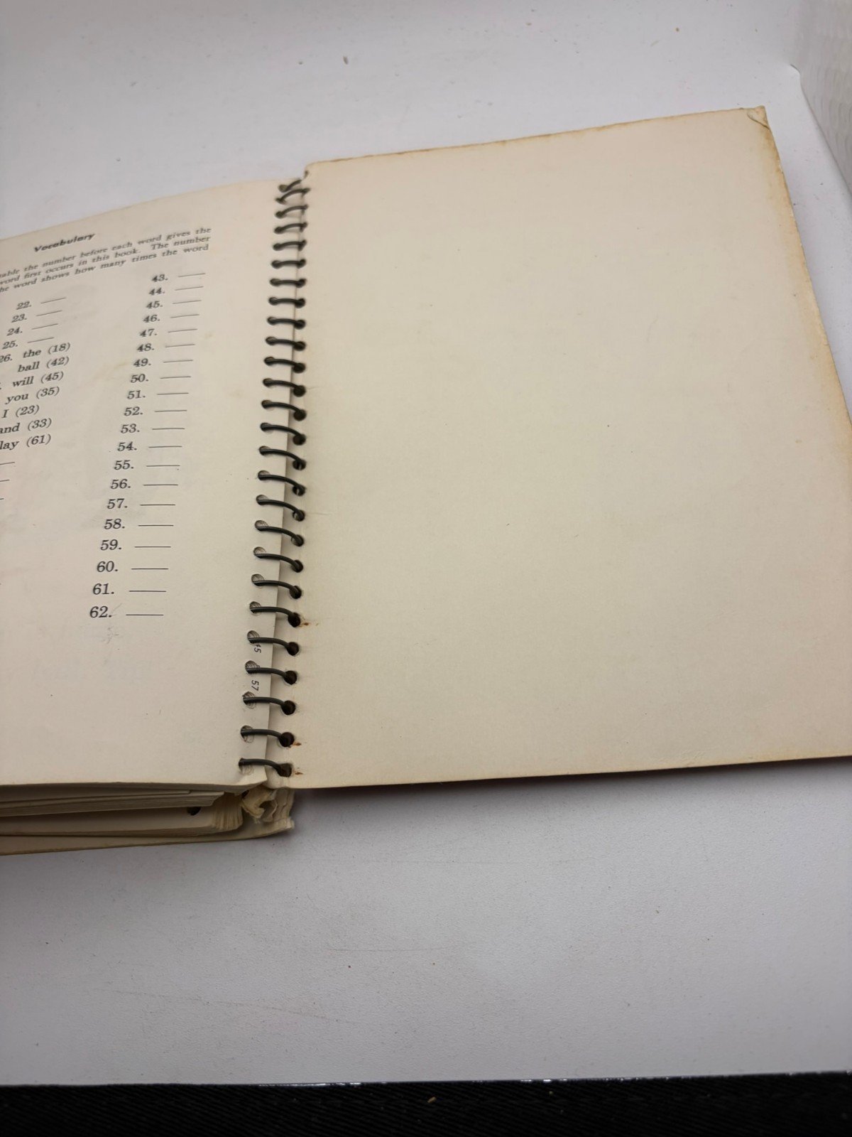 1957 Tip Reading For Meaning Teacher’s Edition Houghton Mifflin Spiral Manual