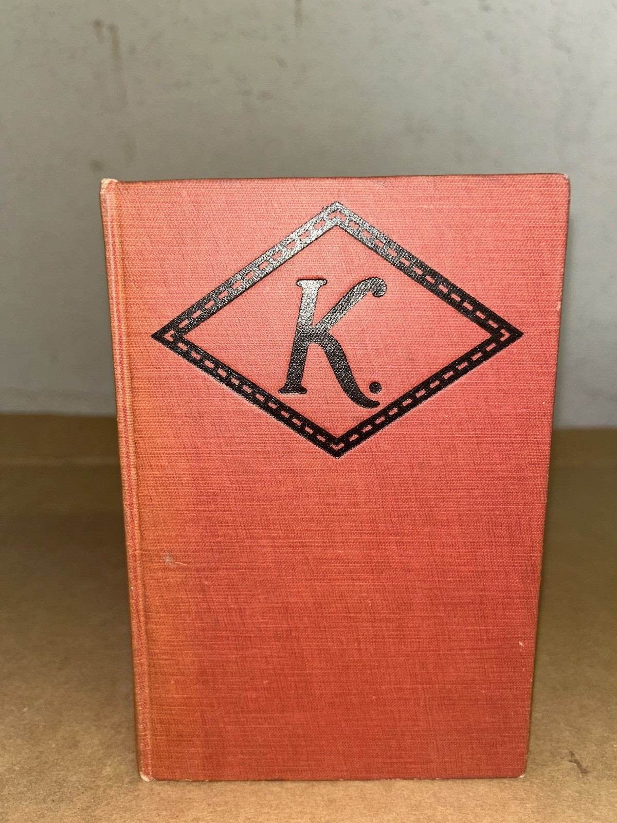 August 1915 ‘K’ By Mary Roberts Rinehart Illustrated Hardcover 101st Thousand