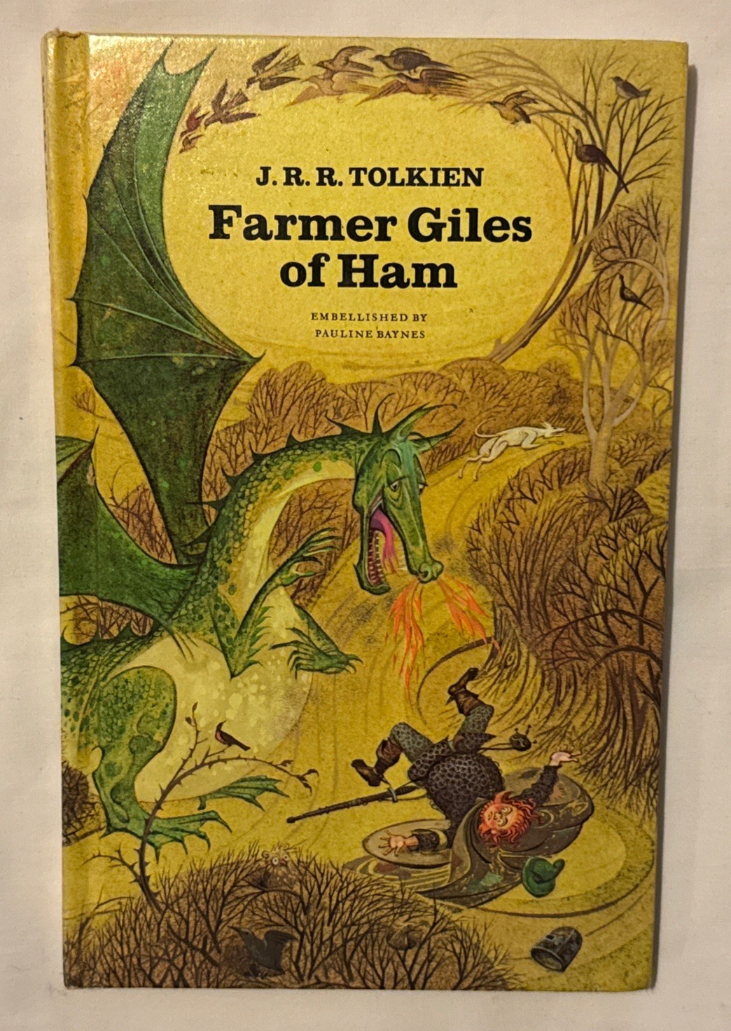 J.R.R. Tolkien Farmer Giles of Ham (1976, Hardcover, 2nd Printing)