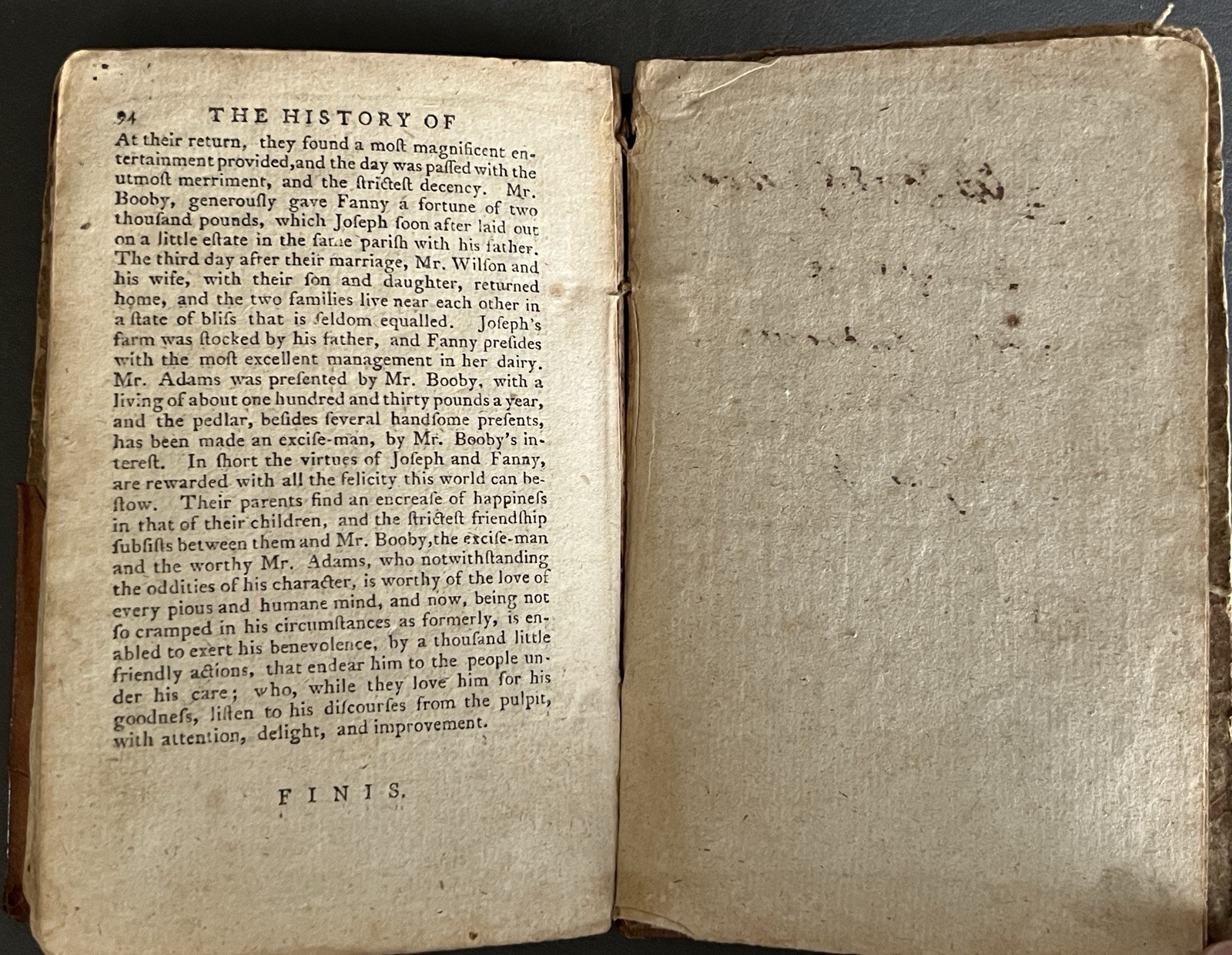 The History Of The Adventures of Joseph Andrews 1784 Henry Fielding Leather