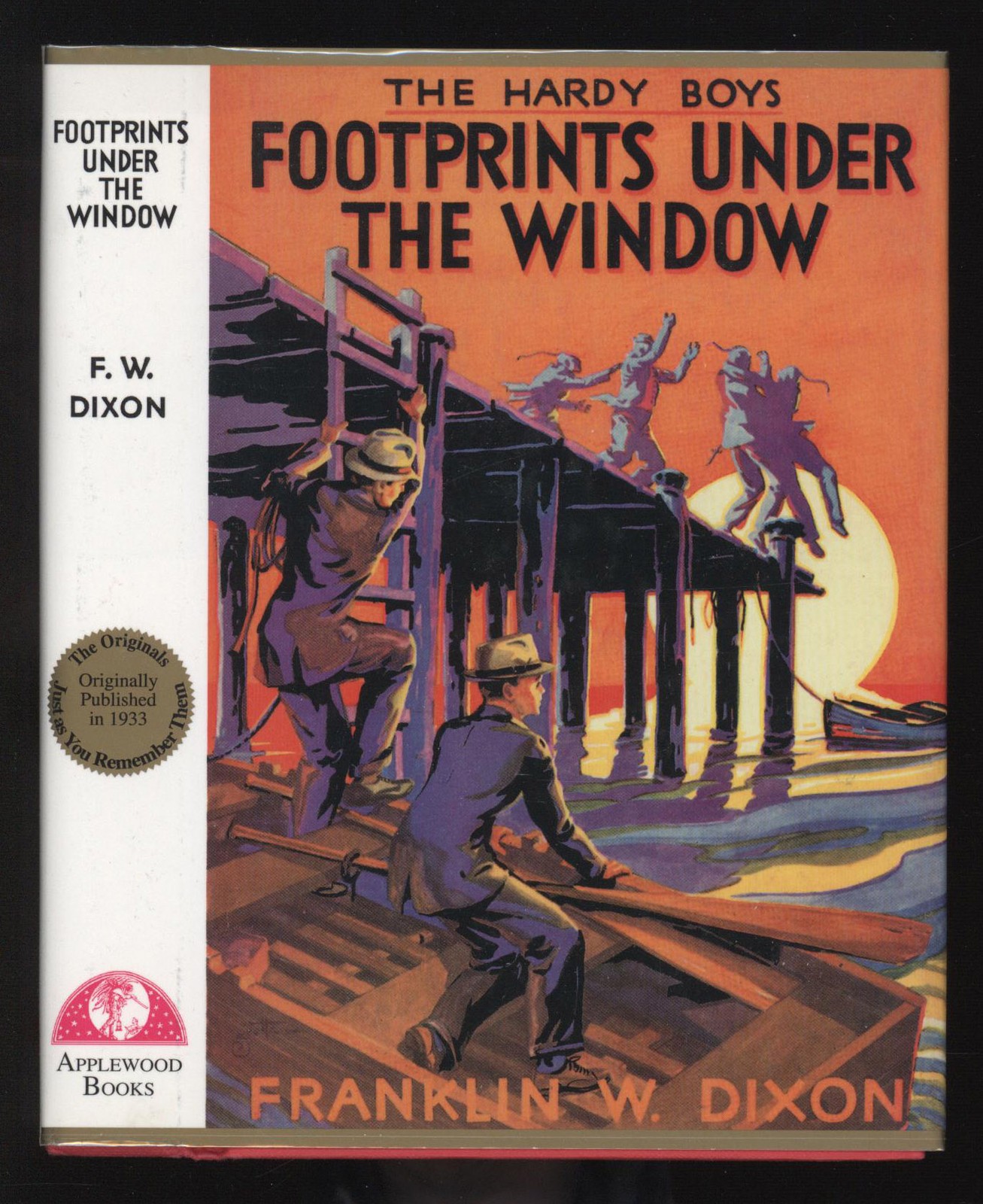Hardy Boys: #12 – Footprints Under the Window HB/DJ 1st Thus