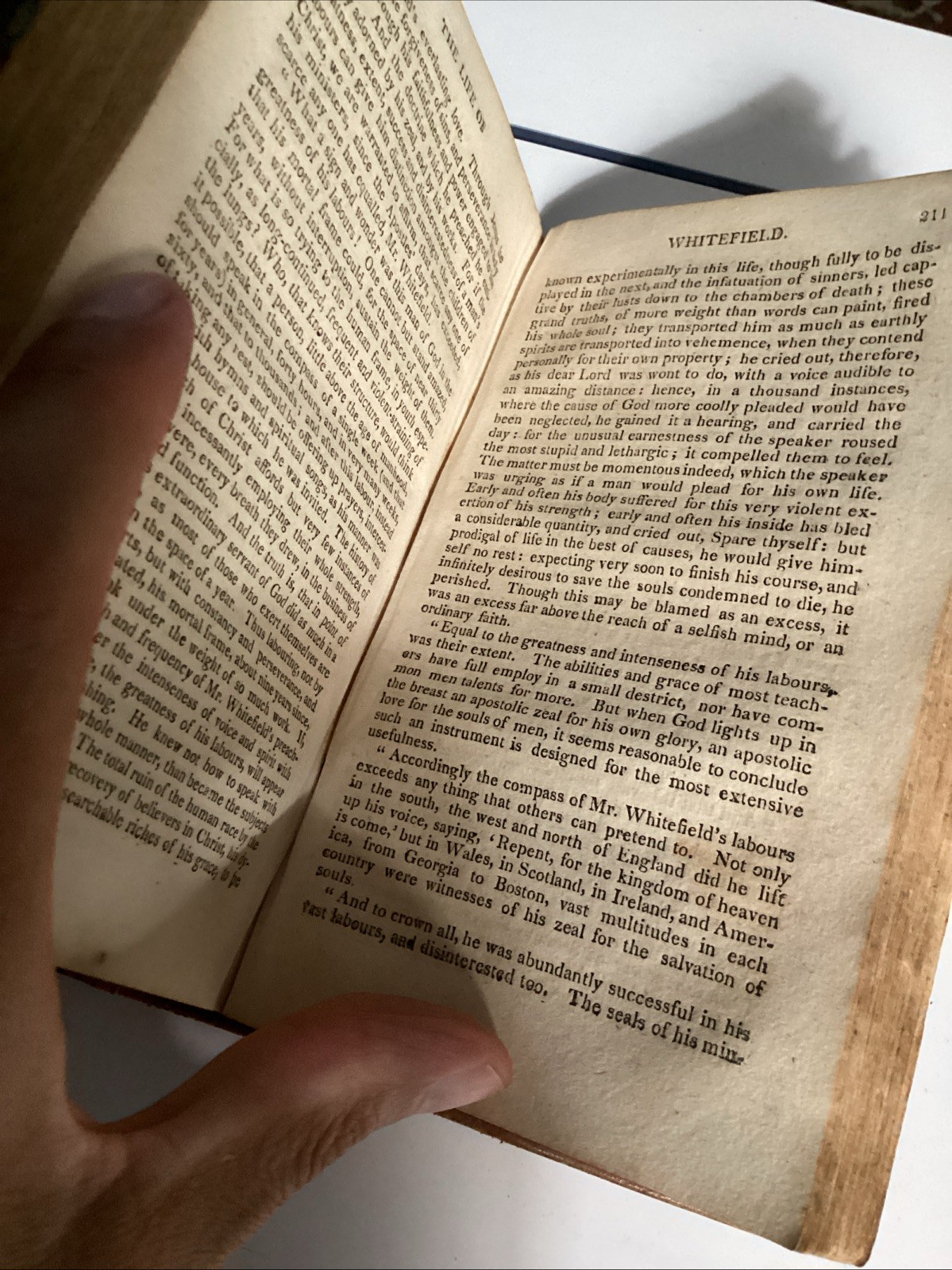 Antique 1812 Memoirs of the Life of George Whitefield Book