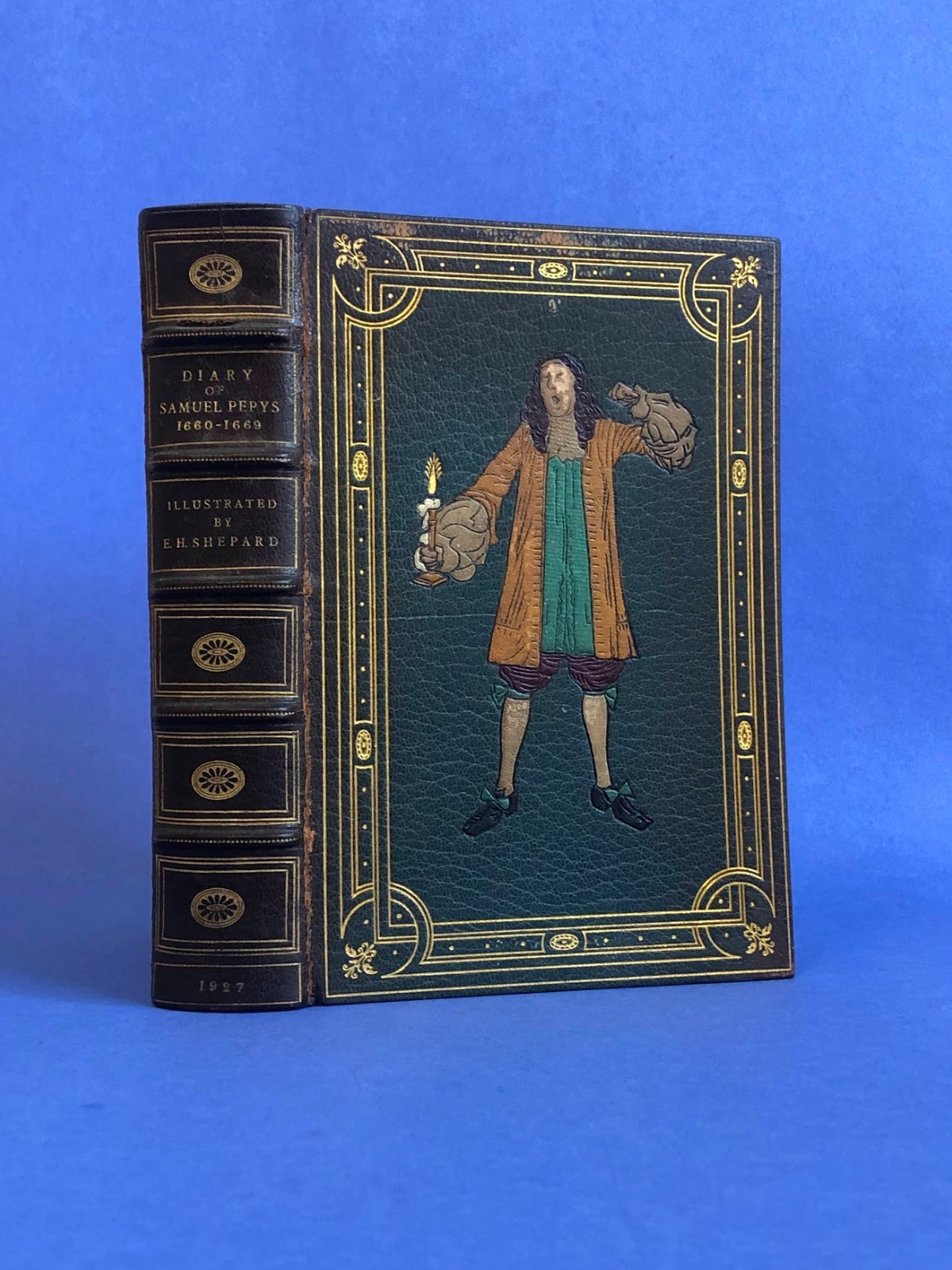 Everybody’s Pepys Riviere Leather Fine Binding 1927