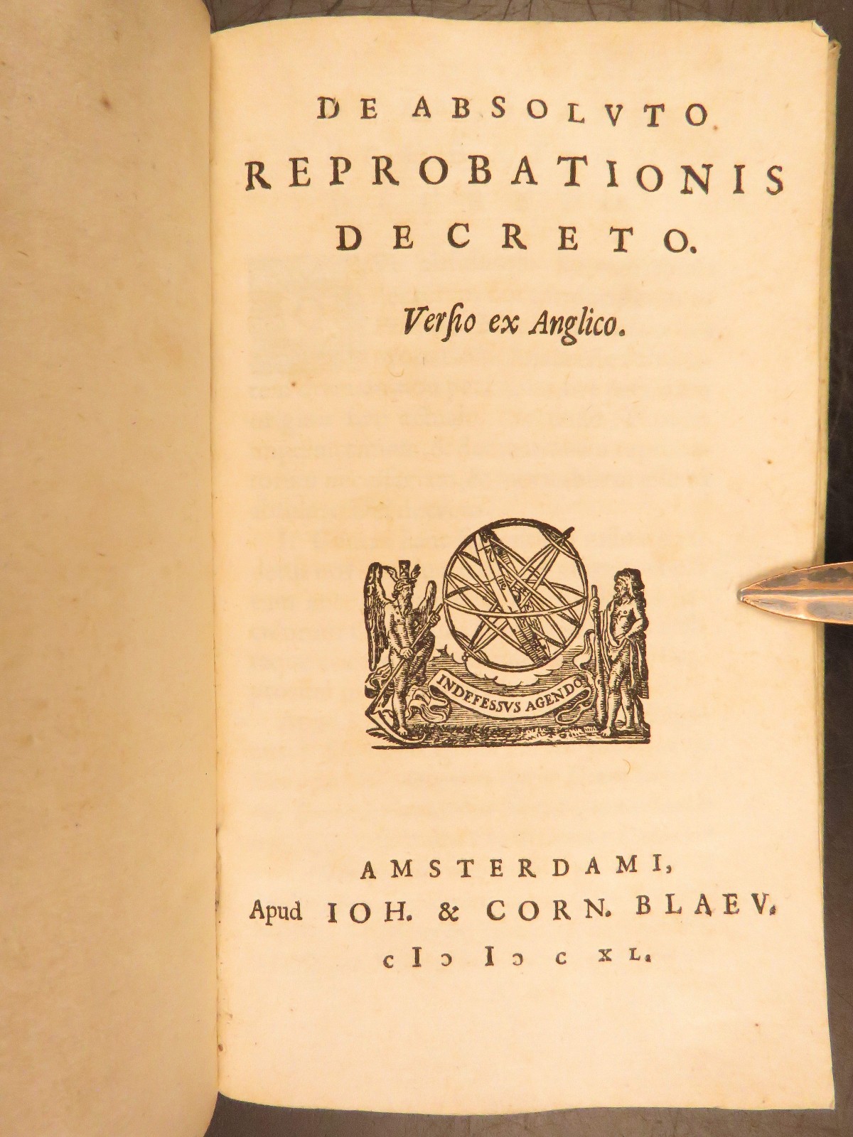 1640 – Ten Commandments Commentary – Hugo Grotius | Dutch Arminianism