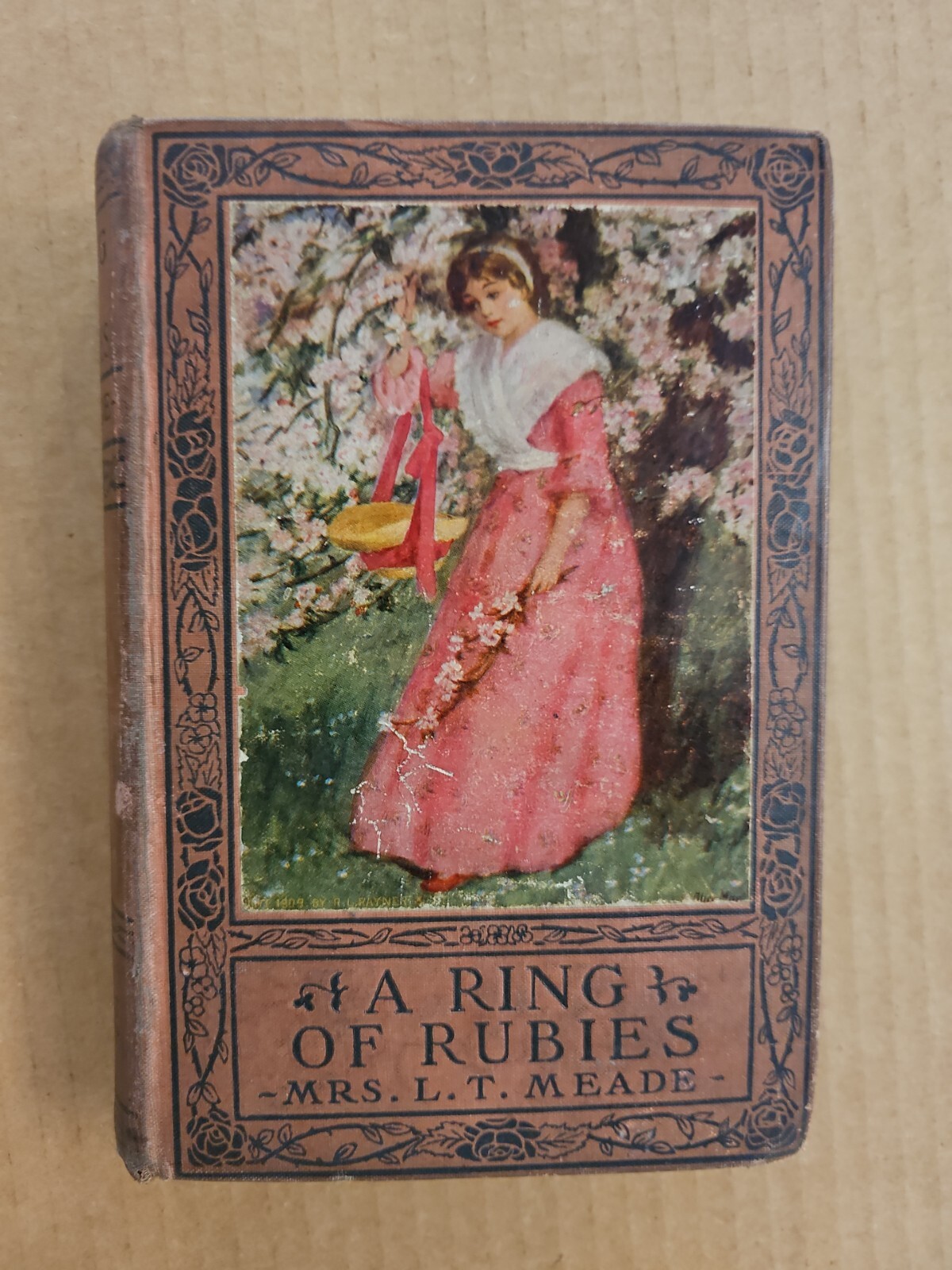 L.T. MEADE, A Ring of Rubies UK 1892 FINE VERY SCARCE TITLE FIRST EDIT illus
