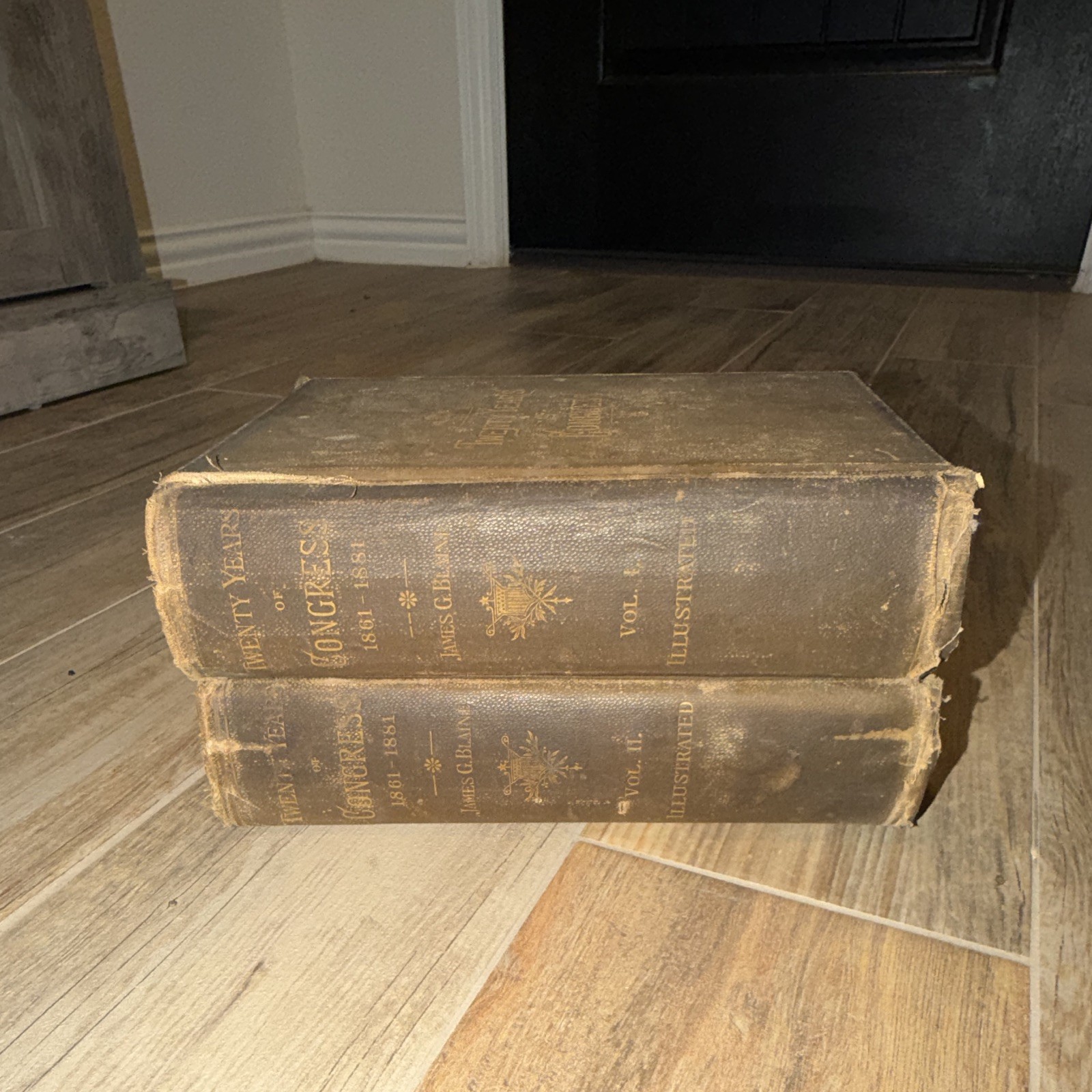 James G. Blaine Twenty Years of Congress Vol I-II 1881-1884 Illustrated HC