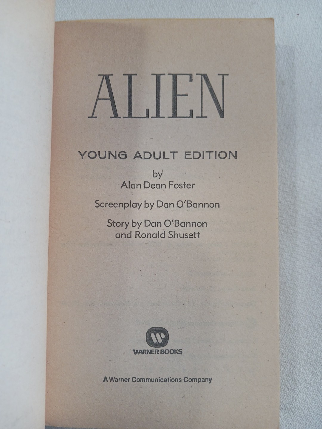 Alien 1979 Alien Resurrection 1997 PB Lot Movie Novelization Tie-In 1st Printing