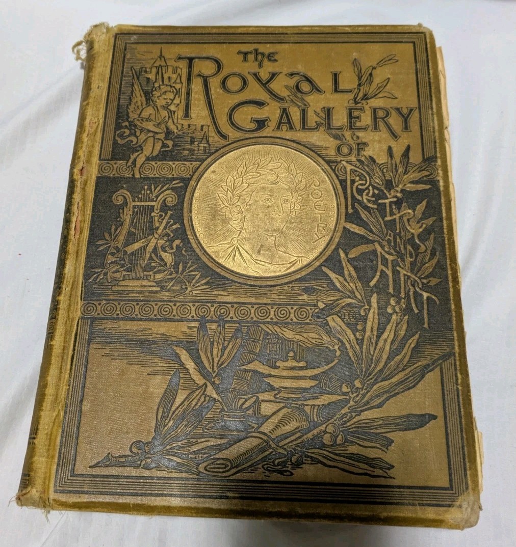 The Royal Gallery of Poetry and Art (Antique 1887)