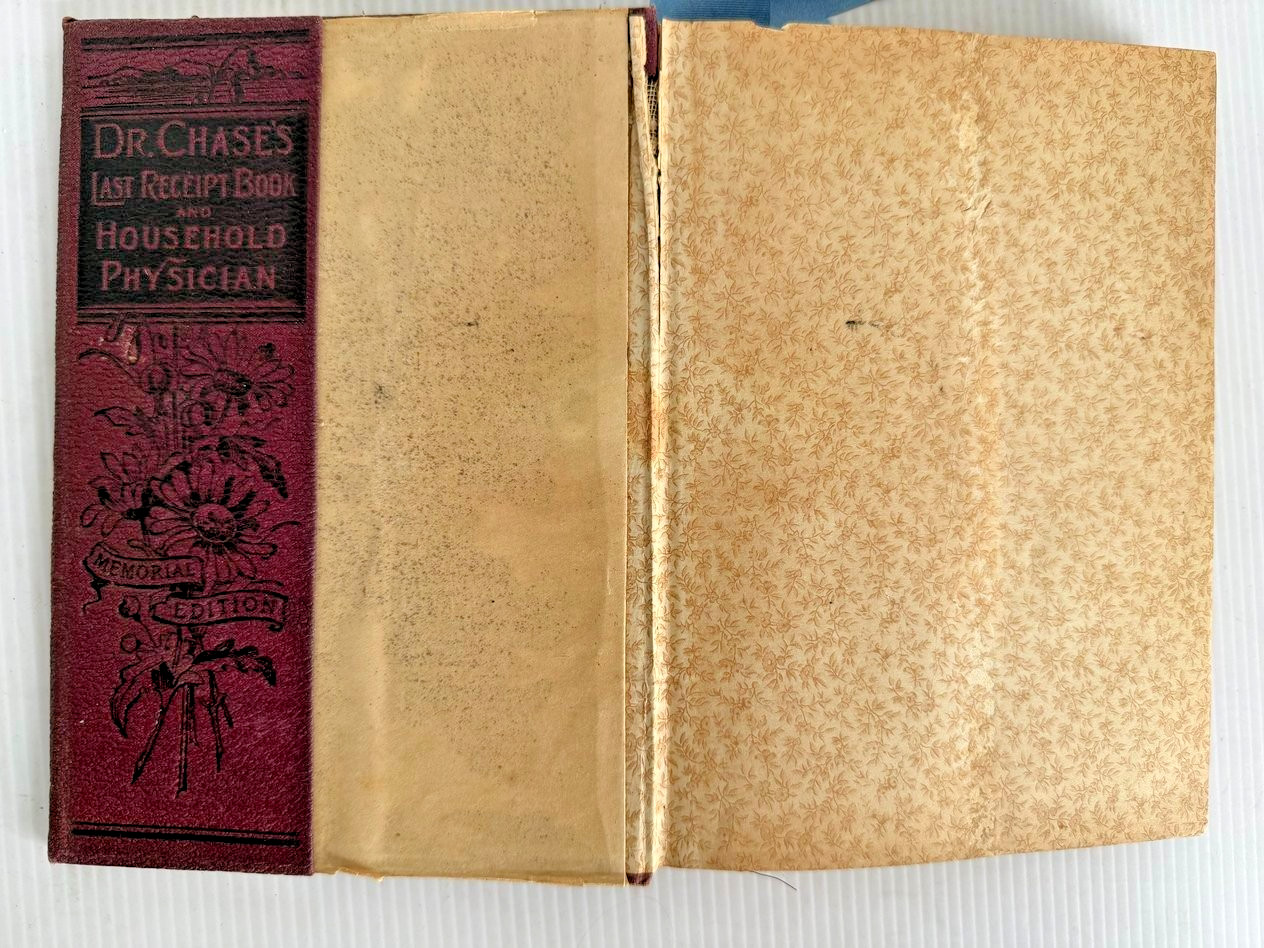Dr. Chase’s Third Last and Complete Receipt Book and Household Physician 1887