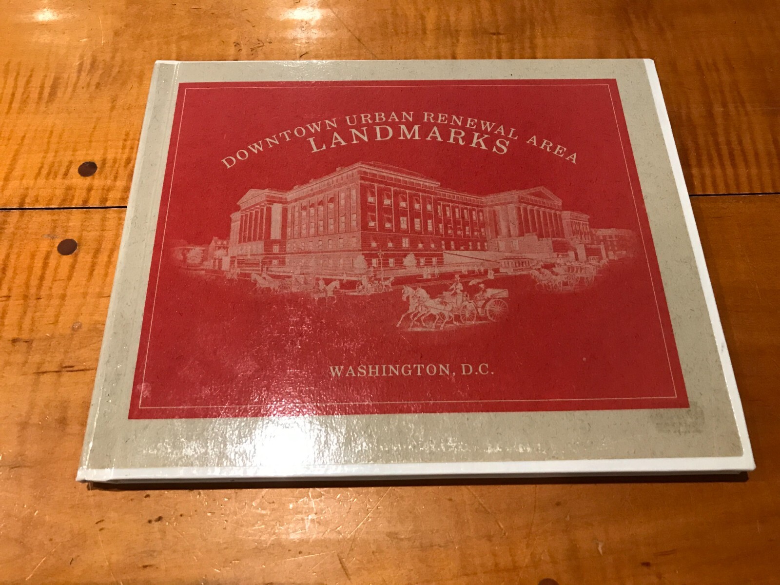 HISTORIC Landmarks Washington D.C. Downtown Urban Renewal Area NCPC 1970 VTG