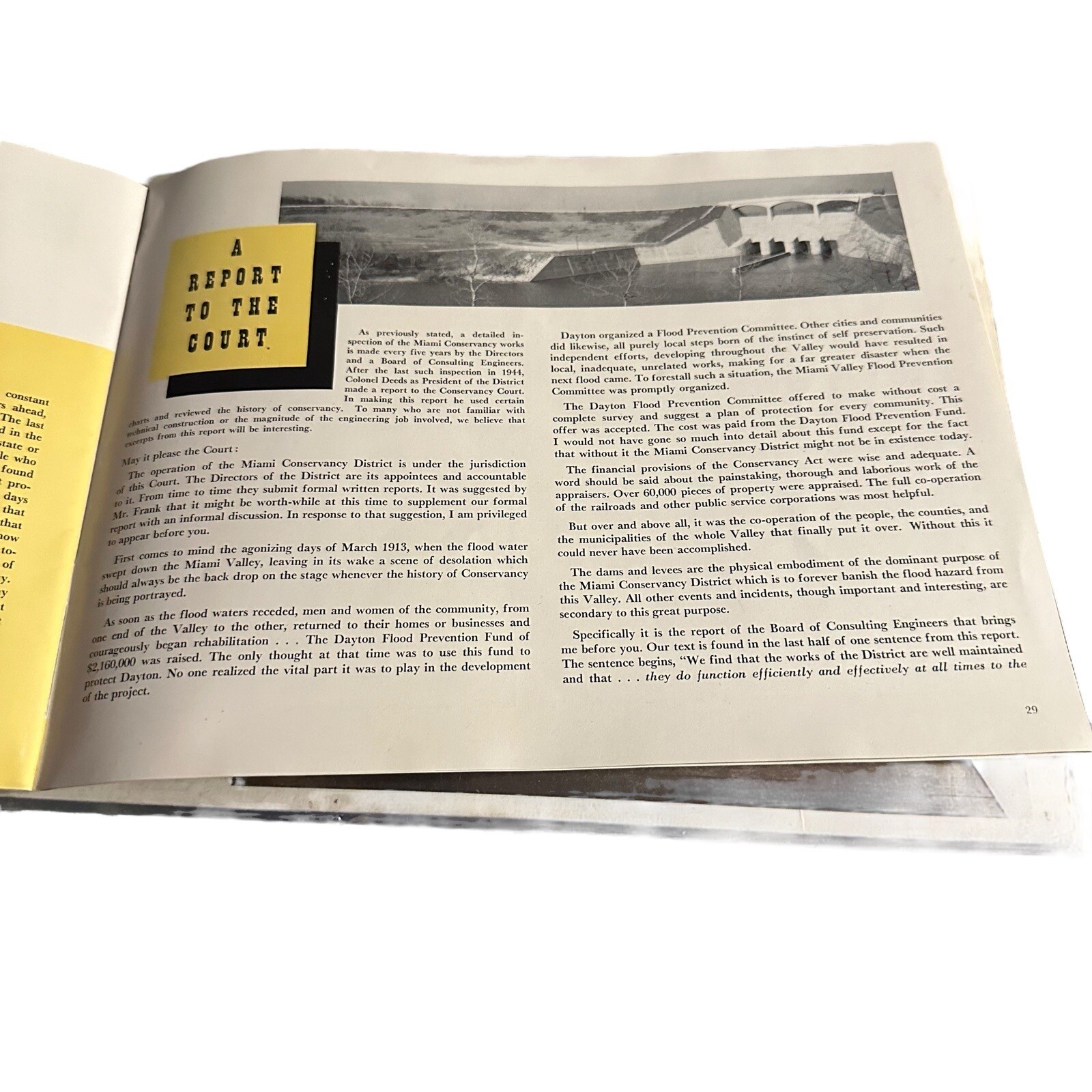 1947 Lest We Forget 34 Anniversary 1913 Dayton Ohio Flood Disaster Book 32 Pages