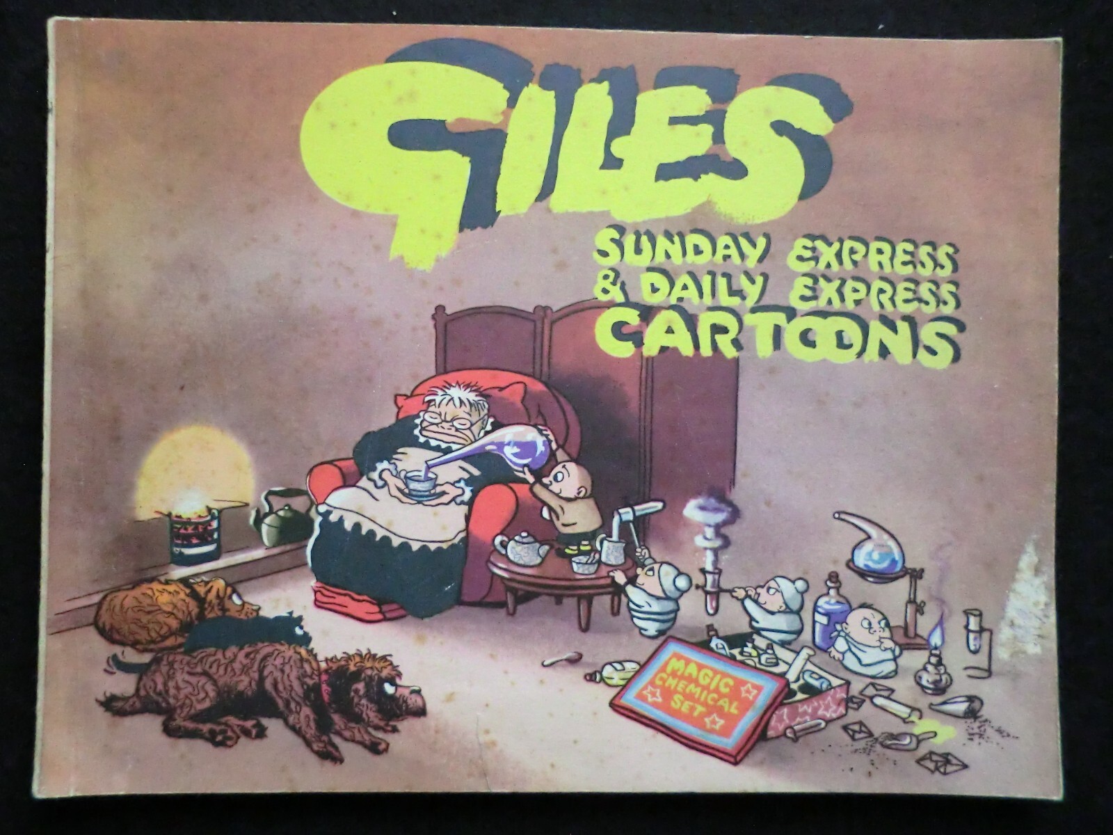SIGNED; GILES ANNUAL6 – 6th Series (1951-1952) Political & Satirical Cartoons