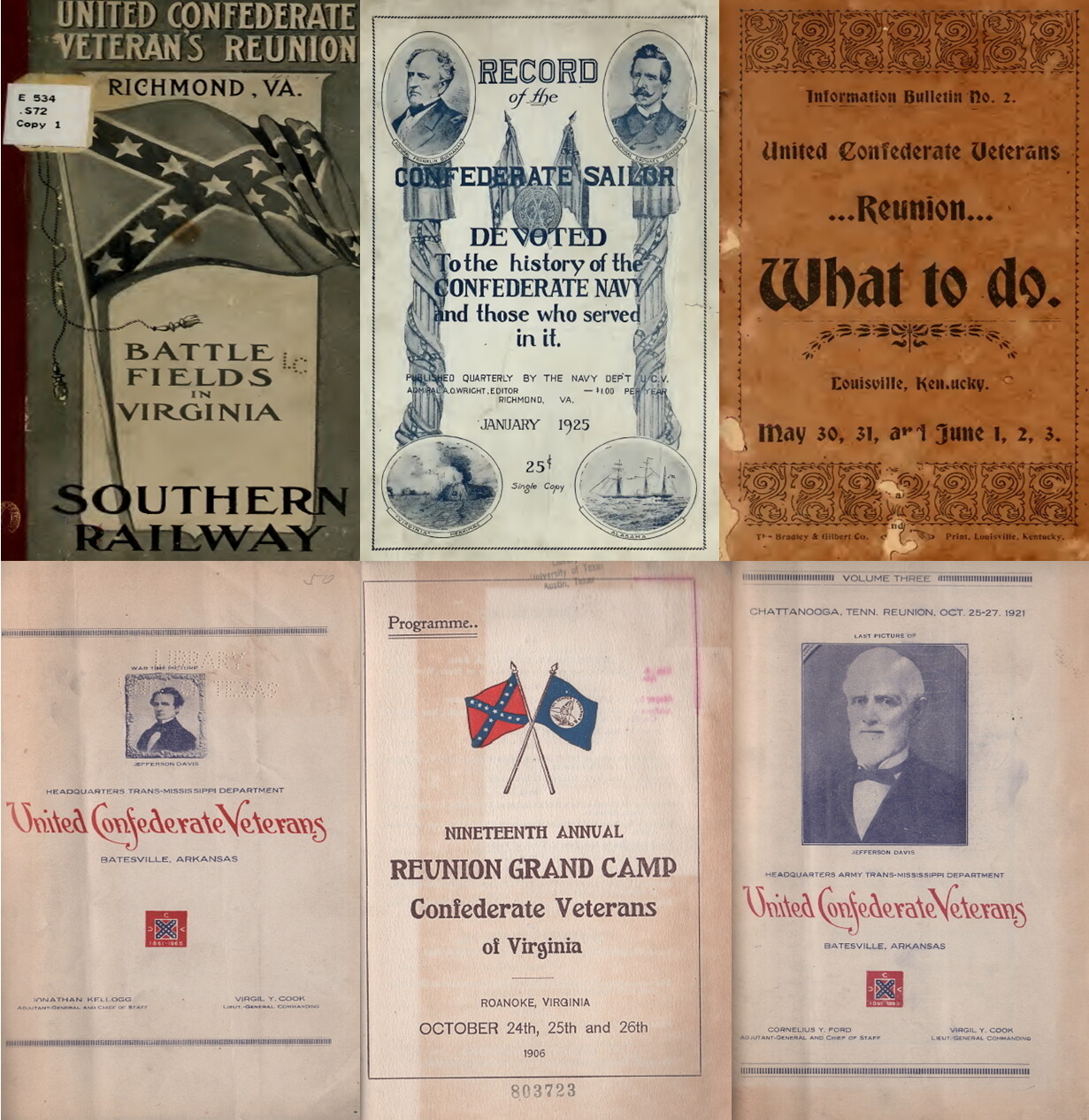 The American Civil War United Confederate Veterans – 105 Rare Old Books on USB