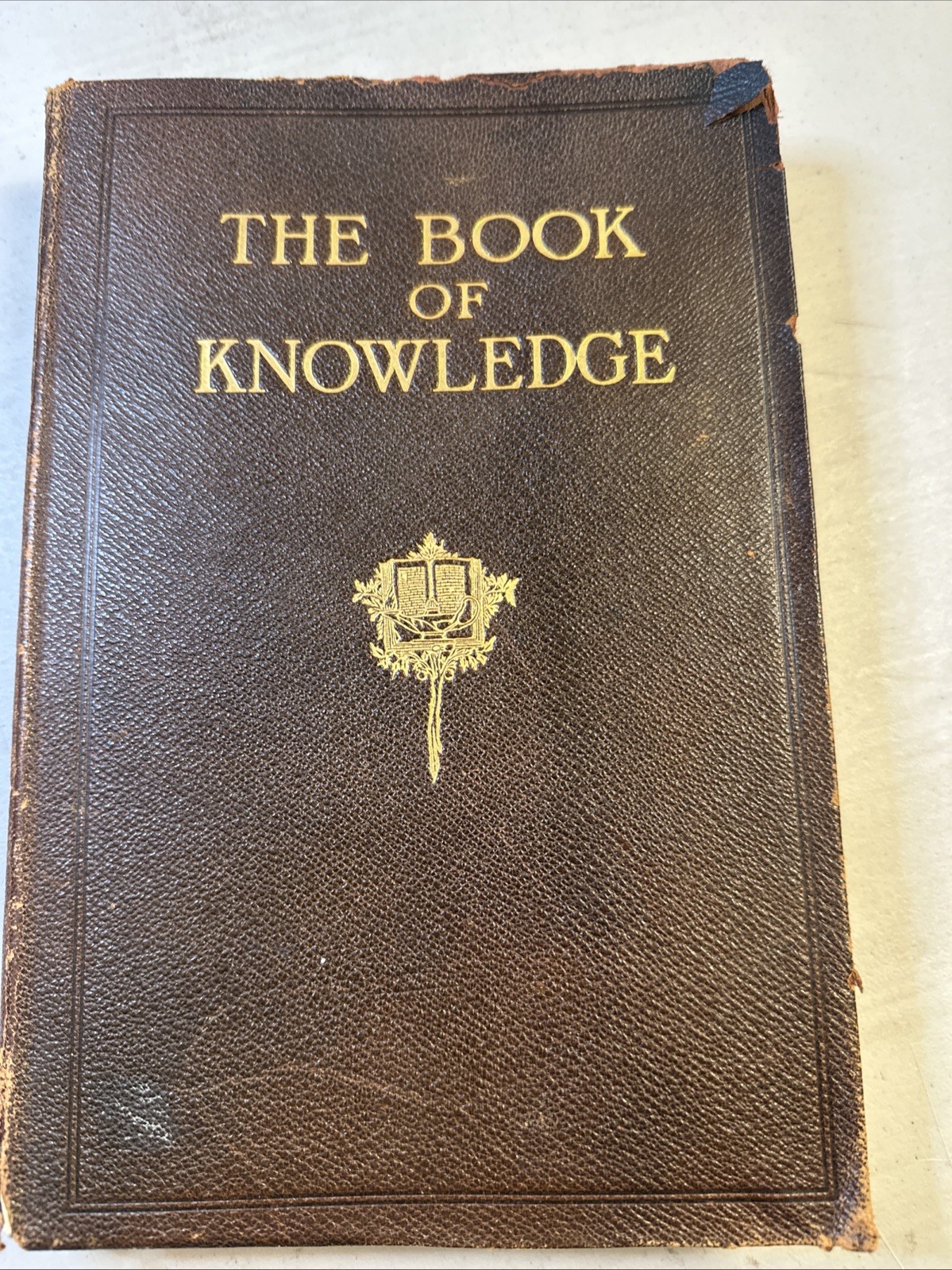Vintage The Book Of Knowledge The Grolier Society VOL. 19; 1923 Over 100 Yrs Old