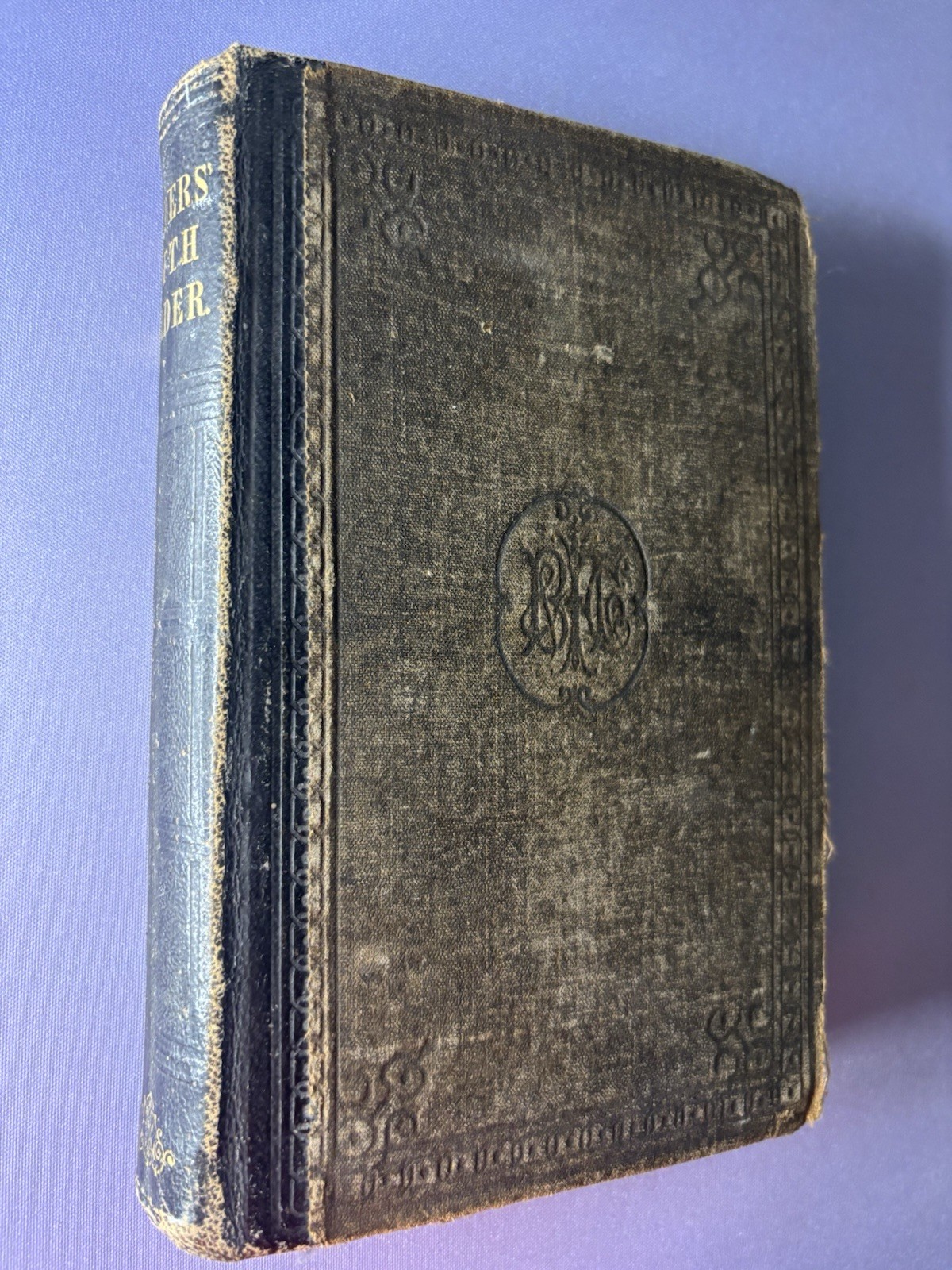 Charles W. Sanders Sanders‘ New Series School Reader Fifth Book Rev HC 1859