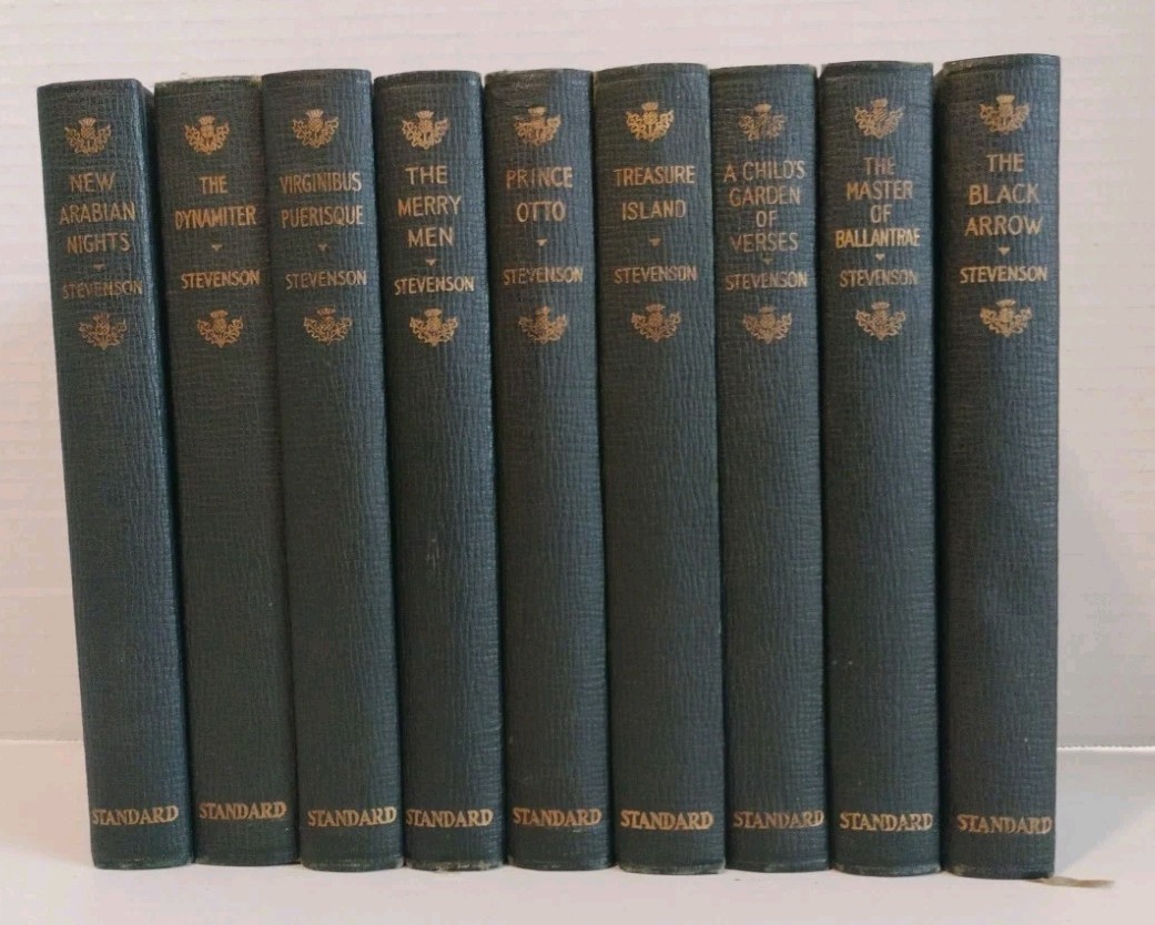 Vintage Robert Louis Stevenson Collection – Set of 9 – Sears Roebuck Edition…