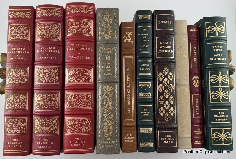 (Complete 100v Set) Franklin Library 100 Greatest Books Of All Time Leather Gilt