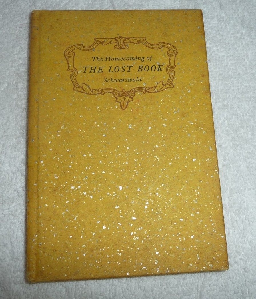 HOMECOMING OF THE LOST BOOK THE BLACK CAT PRESS CHRISTMAS 1939 RARE LIMITED EDT