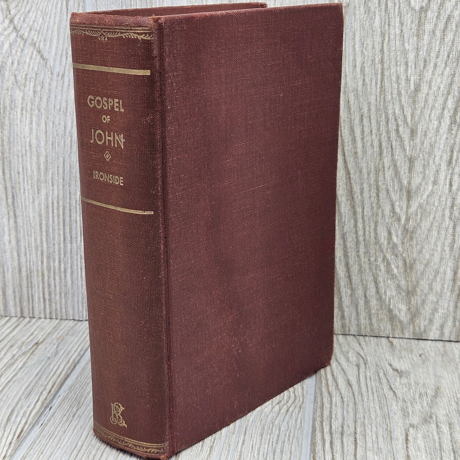 Addresses on the Gospel of John H.A. Ironside 1950 Hardcover Loizeaux Brothers